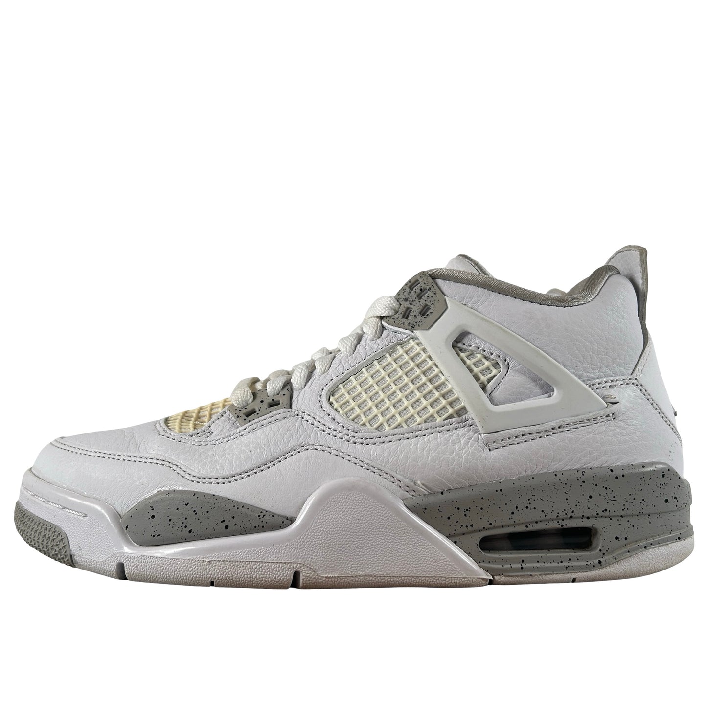 DJ4699 100 Jordan 4 Retro White Oreo (2021) (GS) [USED] - 6.5 Y (Used2) (No Box2)