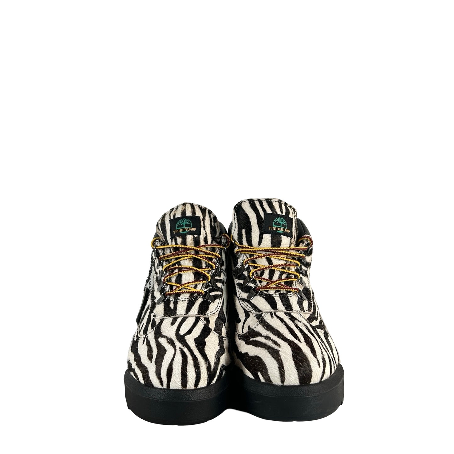 TB0A6EUNEMZ Timberland Field Boot Mid Lace Up Supreme Zebra [USED] - 9.5 M (Used) (No Box)