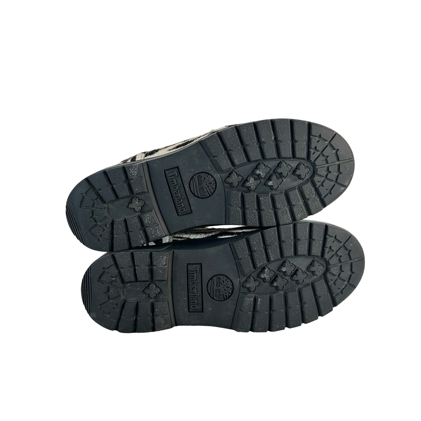 TB0A6EUNEMZ Timberland Field Boot Mid Lace Up Supreme Zebra [USED] - 9.5 M (Used) (No Box)