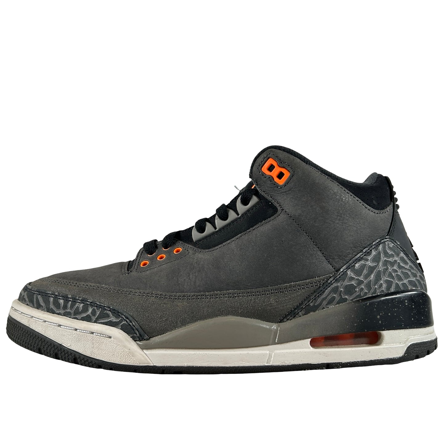 CT8532 080 Jordan 3 Retro Fear Pack (2023) [USED] - 9 M (Used) (No Box)