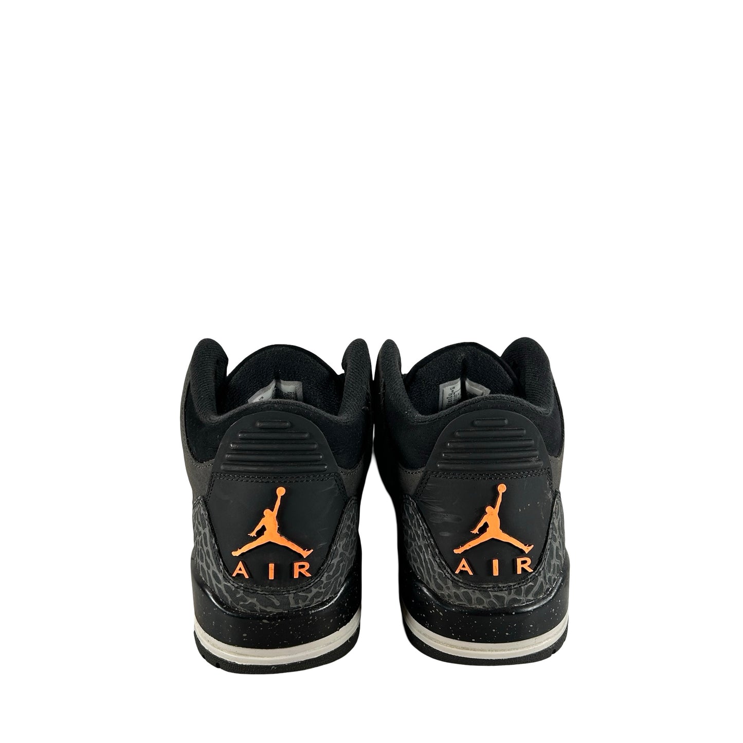 CT8532 080 Jordan 3 Retro Fear Pack (2023) [USED] - 9 M (Used) (No Box)