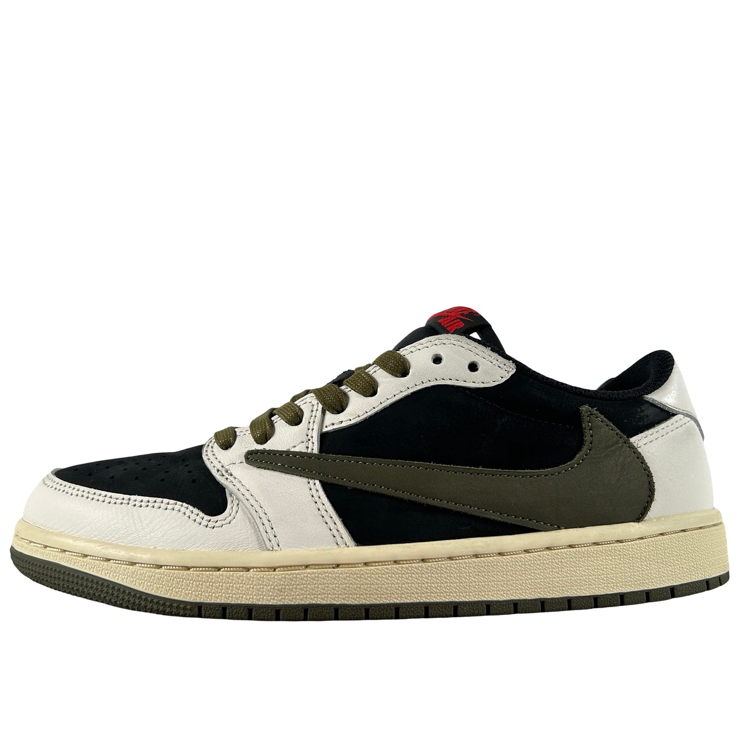 DZ4137 106 Jordan 1 Retro Low OG SP Travis Scott Olive (W) [USED] - 9 W (Used3)