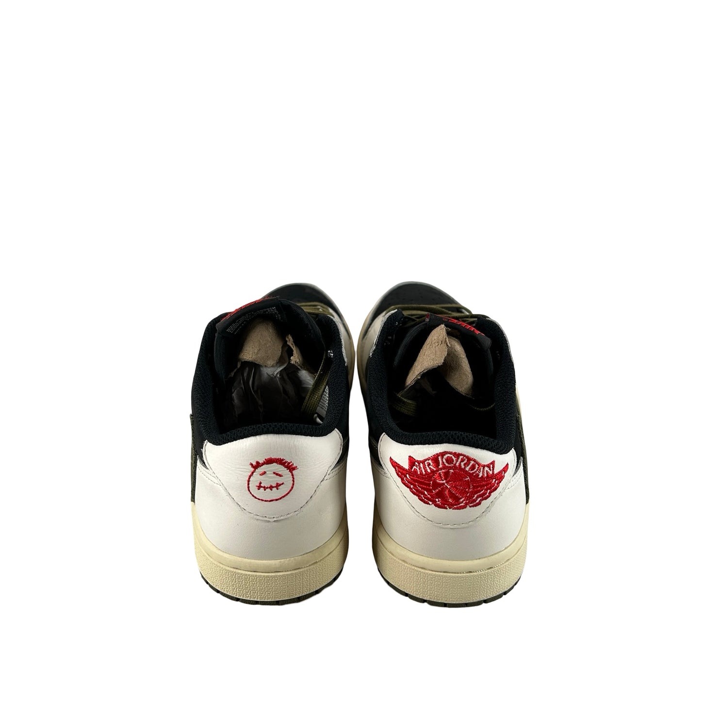 DZ4137 106 Jordan 1 Retro Low OG SP Travis Scott Olive (W) [USED] - 9 W (Used3)