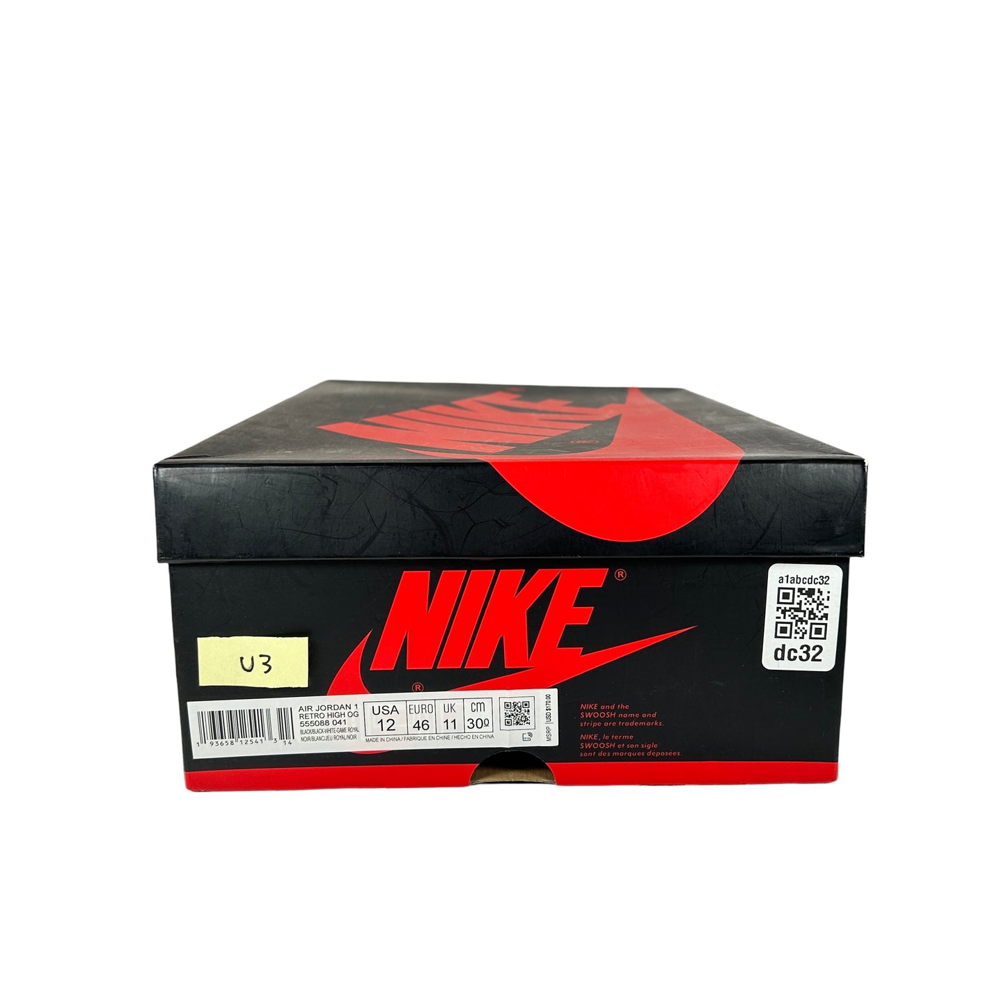 555088 041 Jordan 1 Punta real