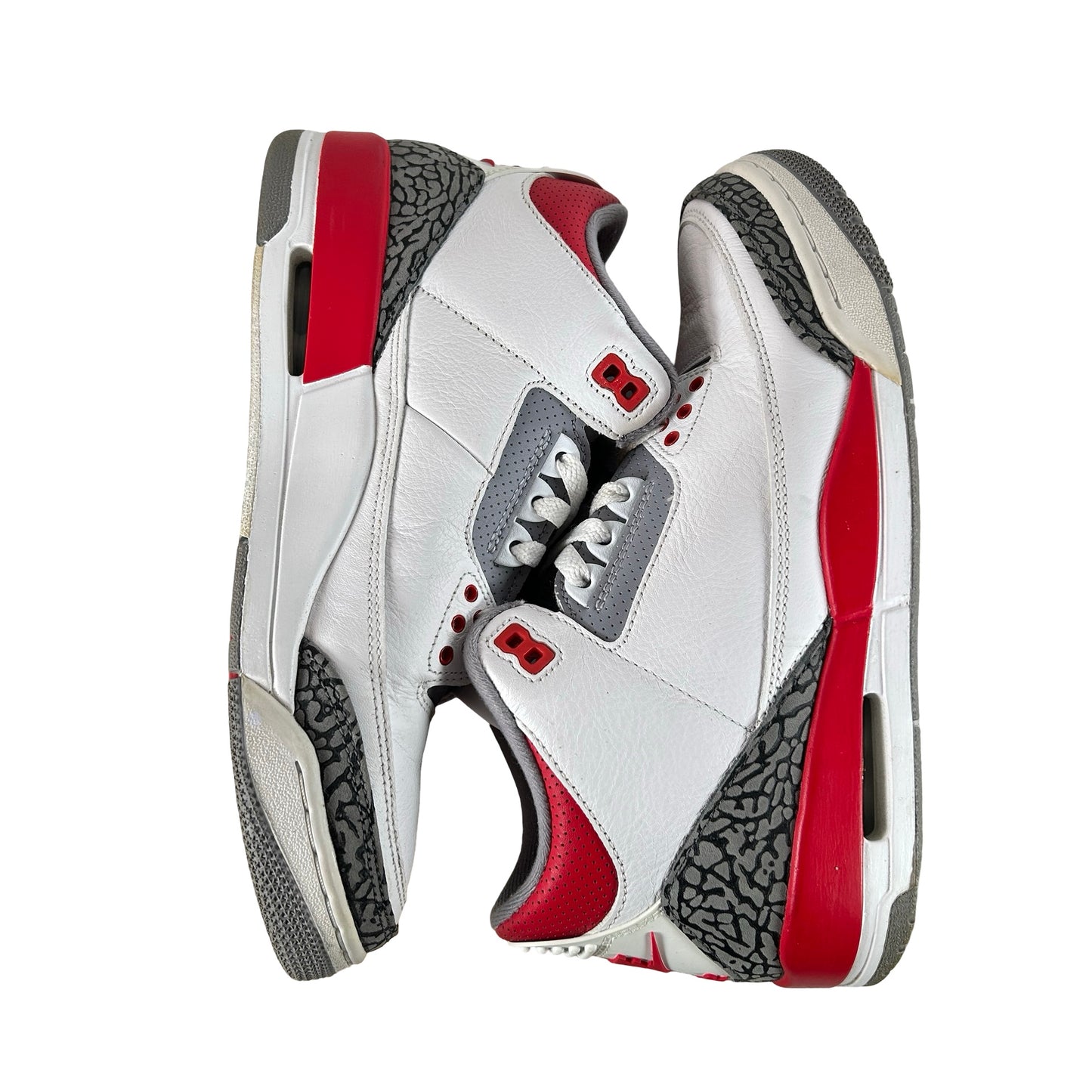 DN3707 160 Jordan 3 Retro Fire Red (2022) [USED] - 8.5 M (Used2) (No Box2)
