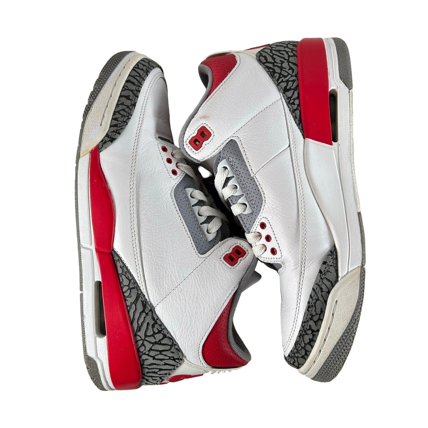 DN3707 160 Jordan 3 Retro Fire Red (2022) [USED] - 8.5 M (Used2) (No Box2)
