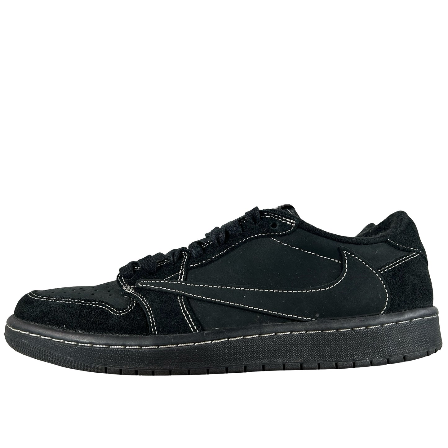 DM7866 001 Jordan 1 Retro Low OG Travis Scott Black Phantom [USED] - 10 M (Used12) (No Sleeve)