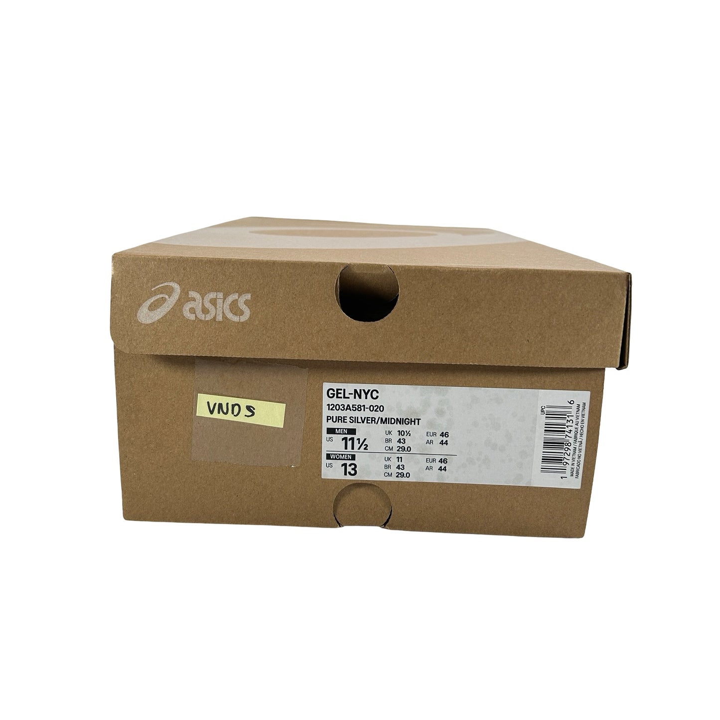 1203A581 020 ASICS Gel-NYC Billy's Pure Silver Midnight [USED] - 11.5 M (VNDS)