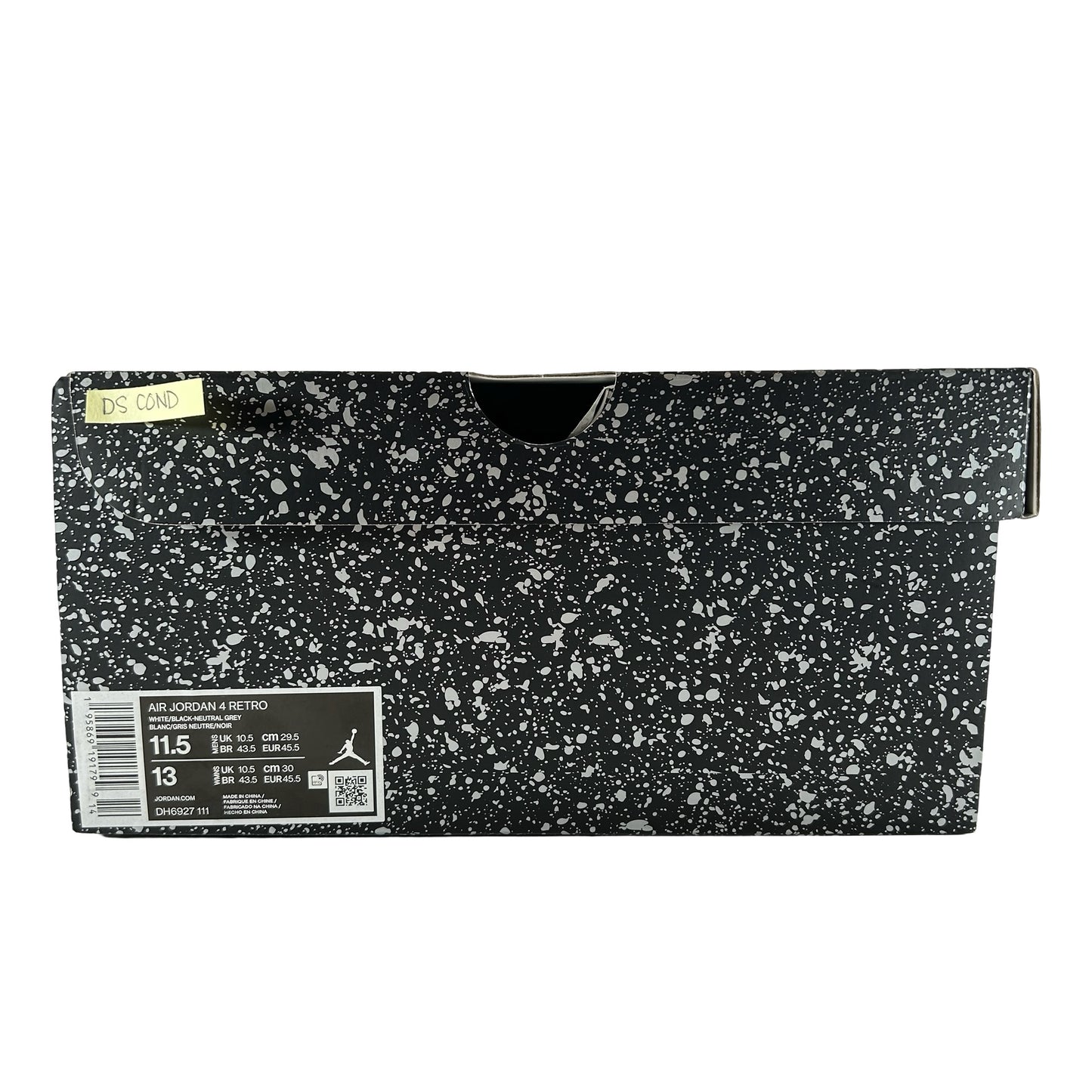 DH6927 111 Jordan 4 Retro Military Black [CONDITIONAL] - 11.5 M (Yellowing)