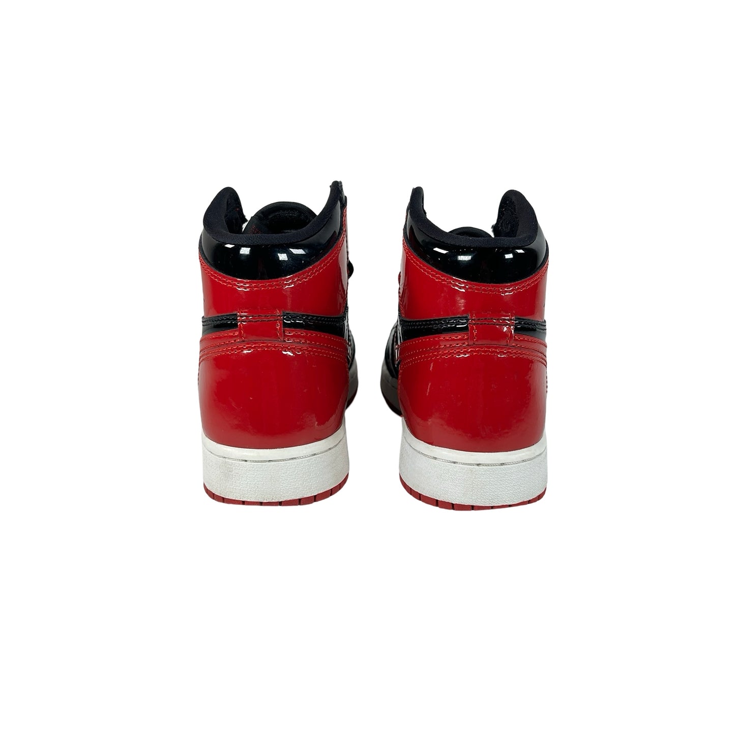 575441 063 Jordan 1 Retro High OG Patent Bred (GS) [USED] - 4 Y (Used)