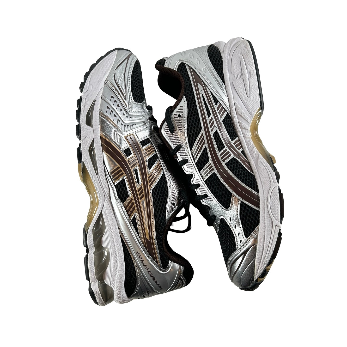 1201A019 004 ASICS Gel-Kayano 14 Black Coffee Silver [USED] - 11.5 M (VNDS)