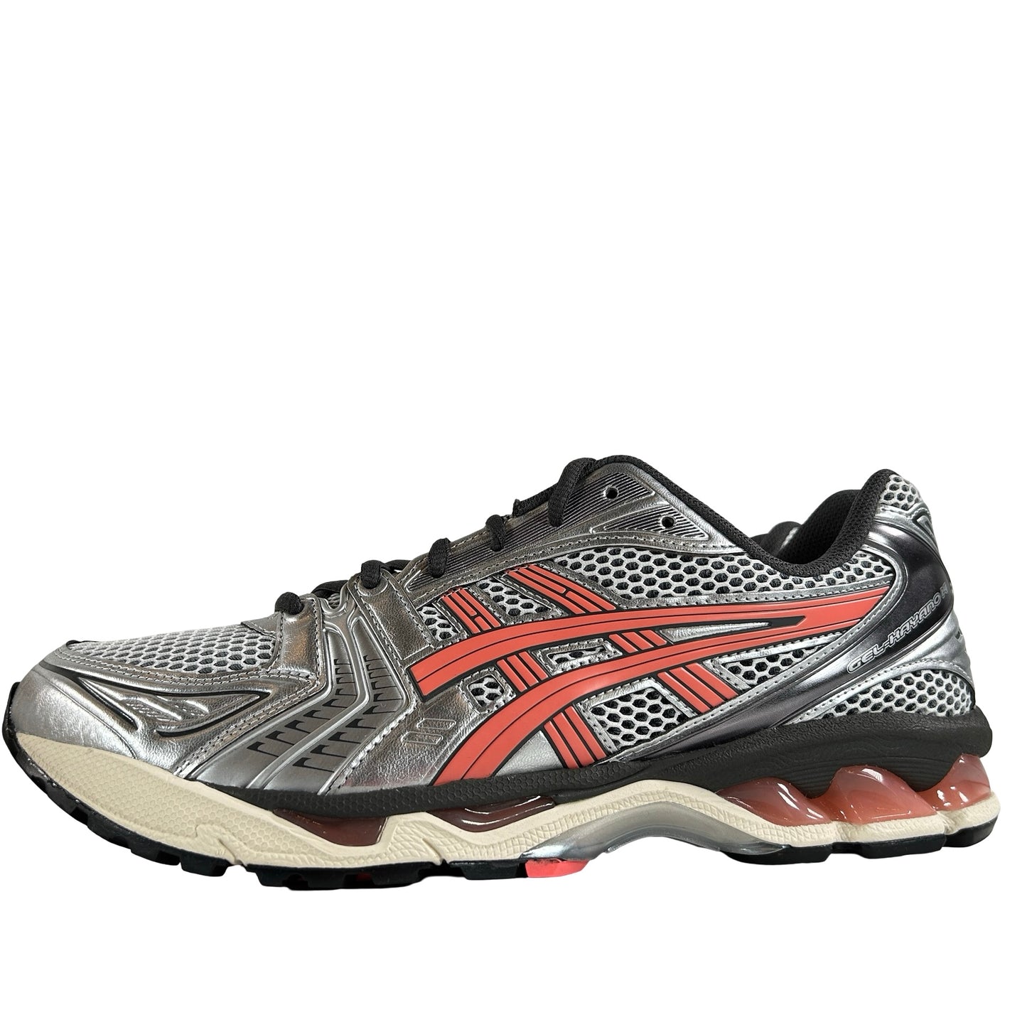 1203A740 101 ASICS Gel-Kayano 14 Silver Papaya [USED] - 11 M (VNDS)