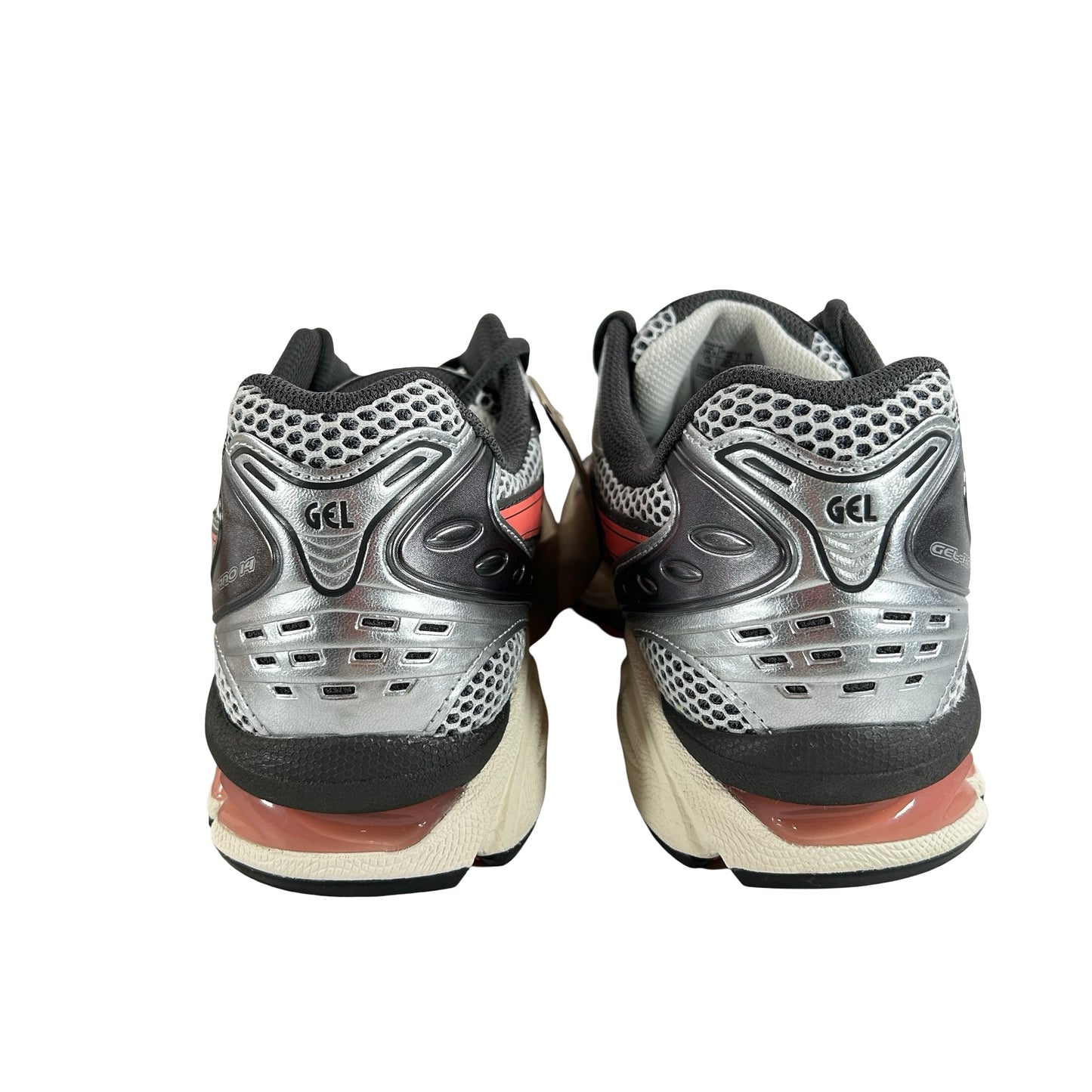 1203A740 101 ASICS Gel-Kayano 14 Silver Papaya [USED] - 11 M (VNDS)
