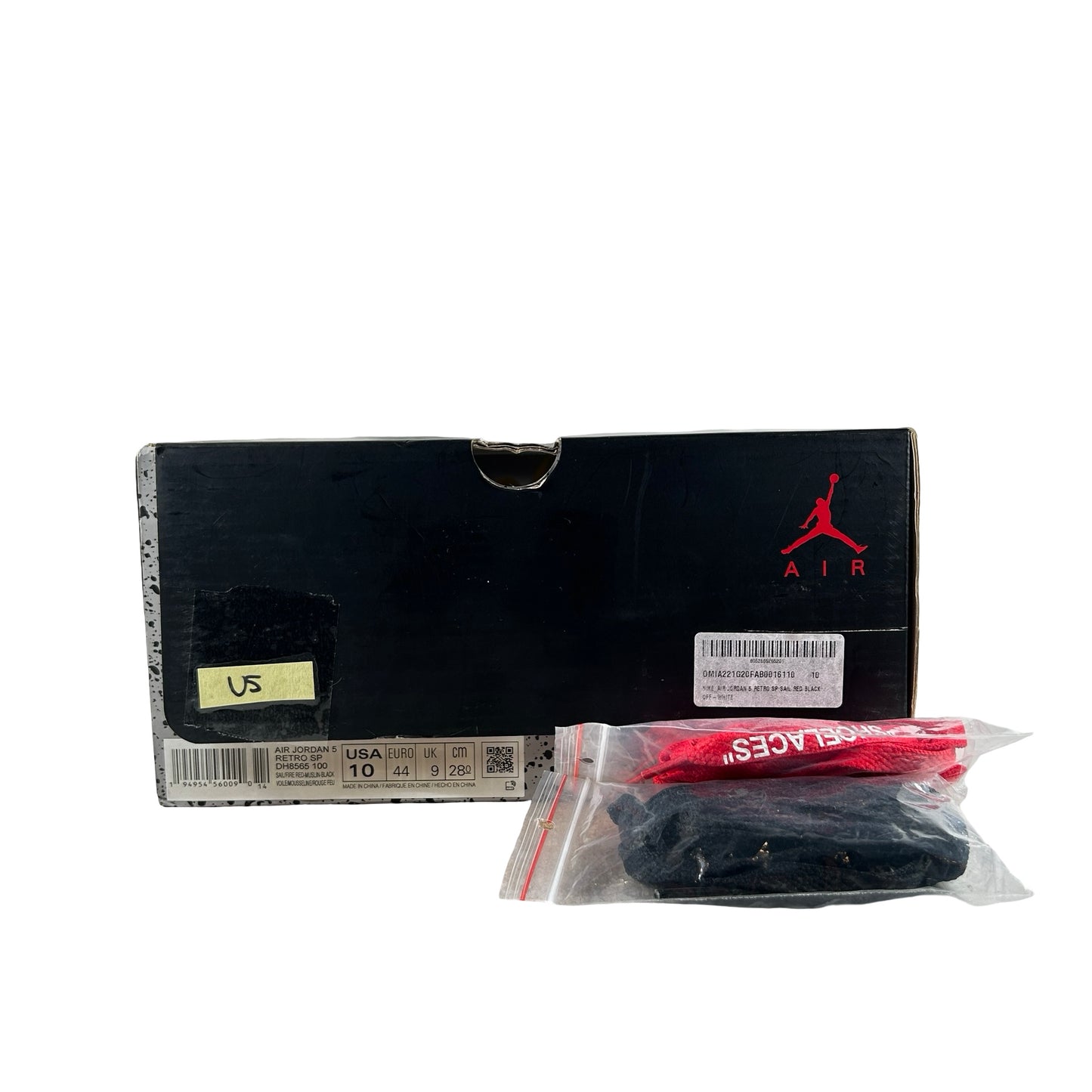 DH8565 100 Jordan 5 Off-White Sail [USED] - 10 M (Used5)