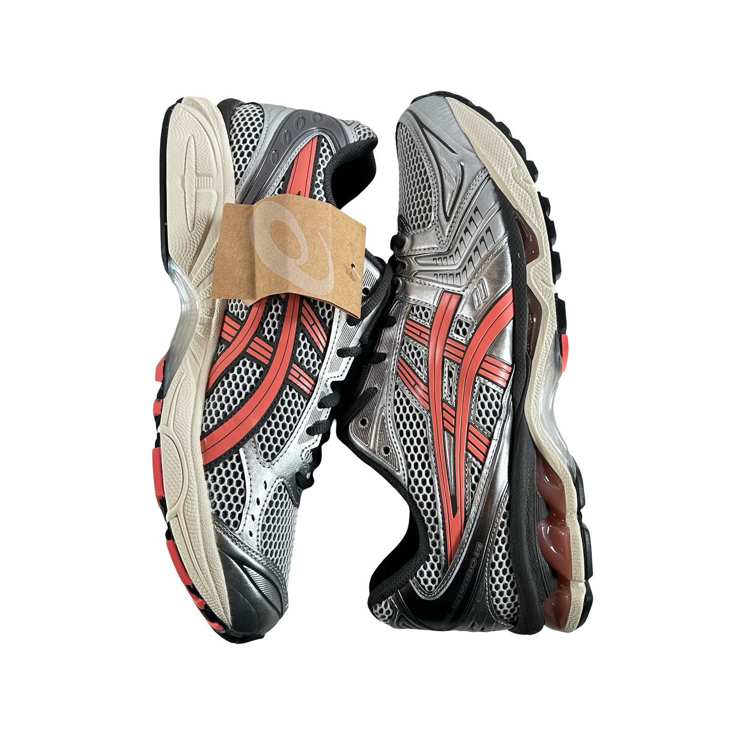 1203A740 101 ASICS Gel-Kayano 14 Silver Papaya [USED] - 11 M (VNDS)