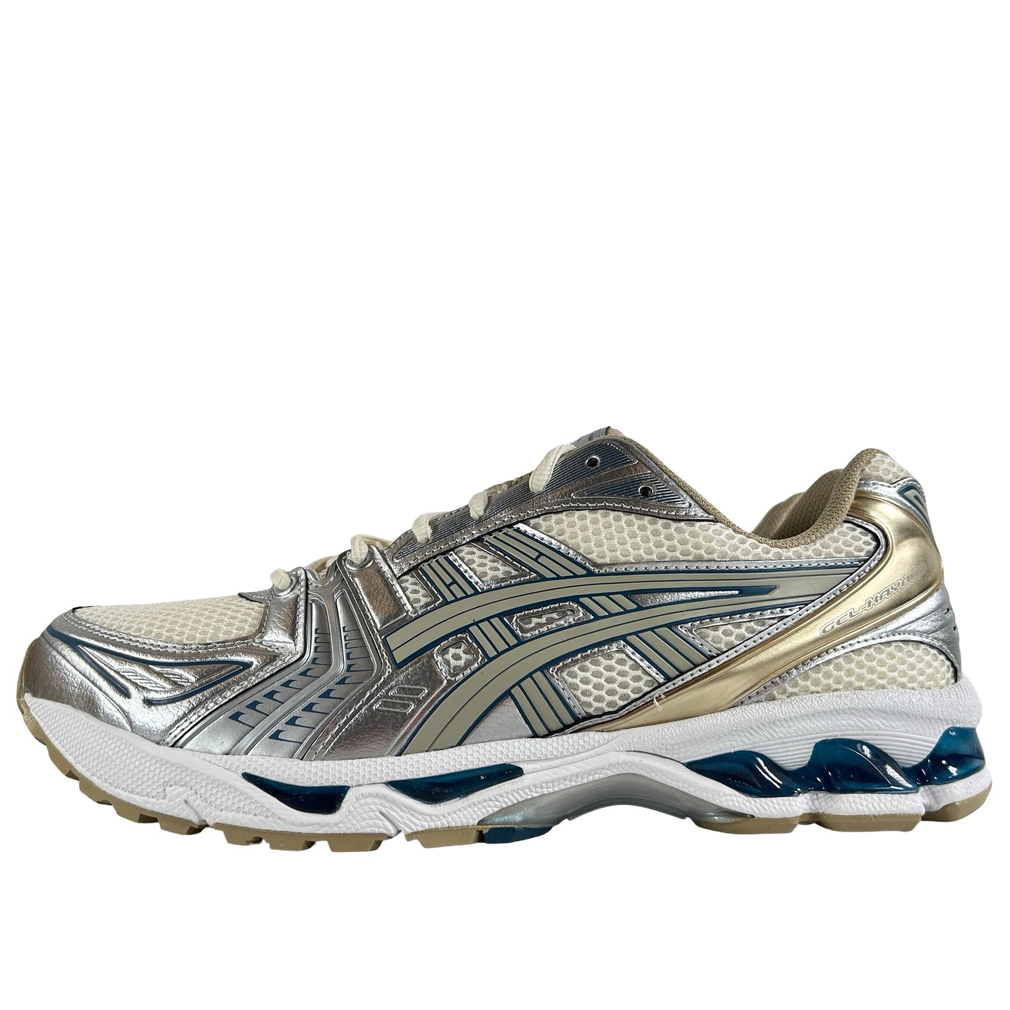 1201A019 105 ASICS Gel-Kayano 14 Cream Pure Silver Champagne [USED] - 11 M (VNDS)