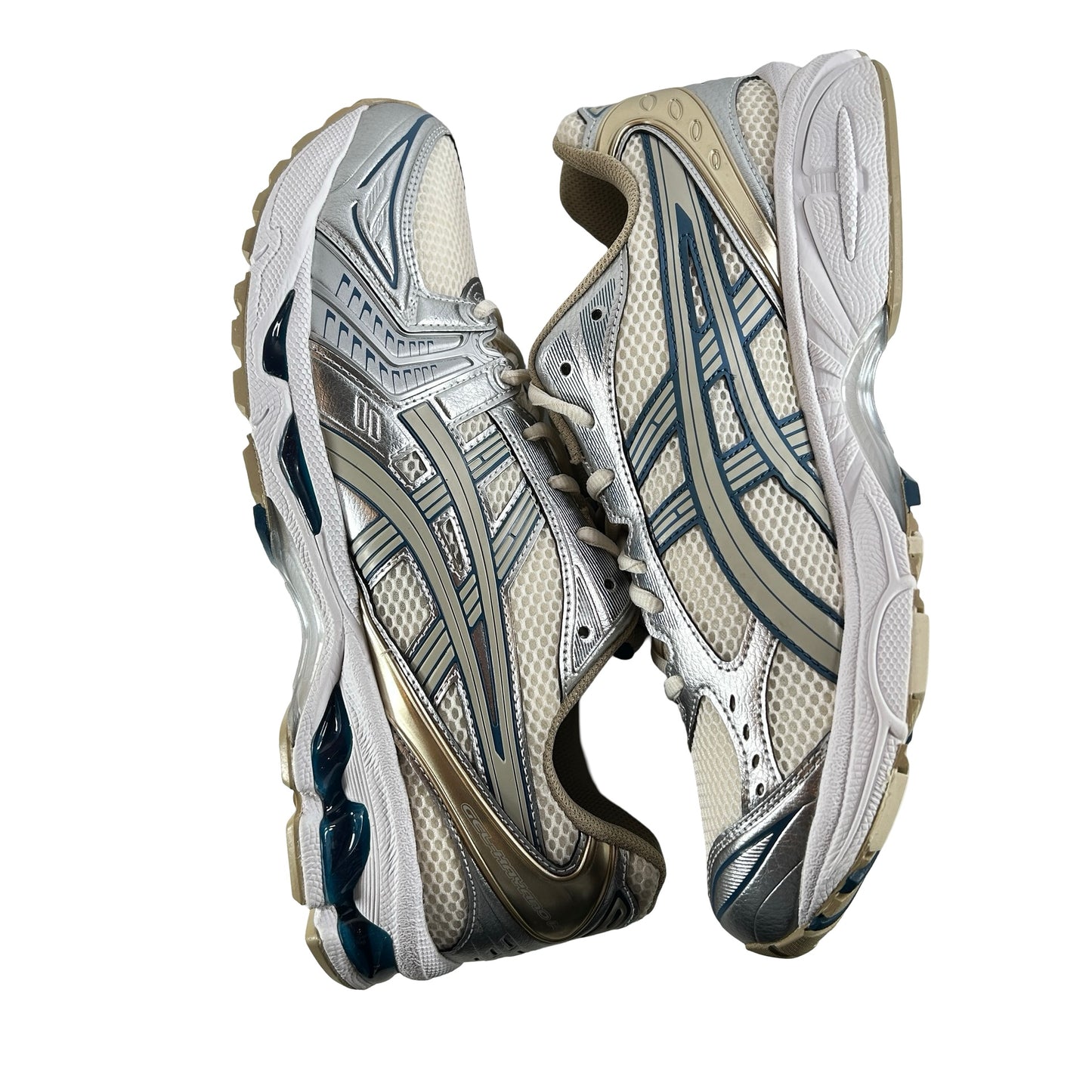 1201A019 105 ASICS Gel-Kayano 14 Cream Pure Silver Champagne [USED] - 11 M (VNDS)