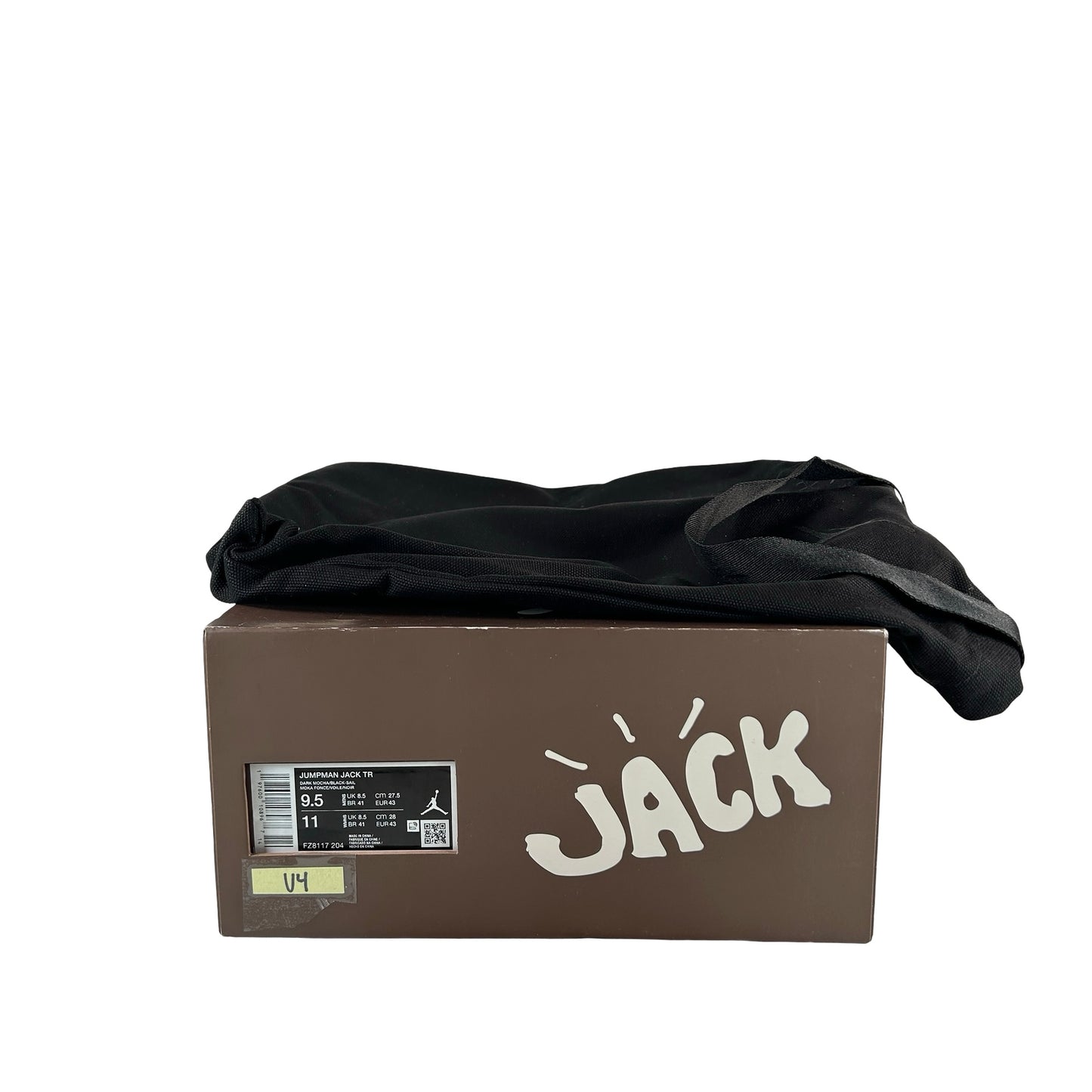 FZ8117 204 Jordan Jumpman Jack TR Travis Scott Dark Mocha [USED] - 9.5 M (Used4)