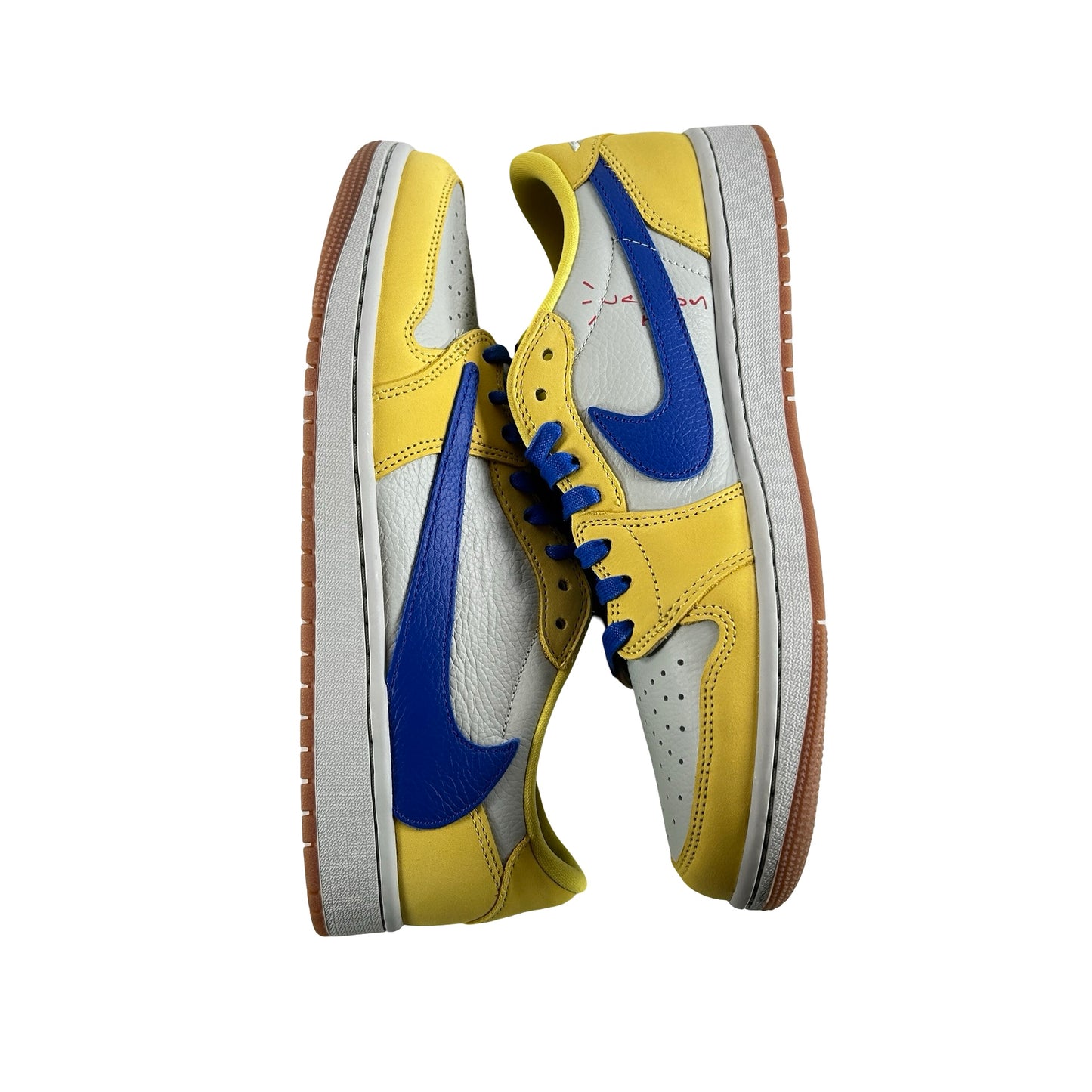 DZ4137 700 Jordan 1 Retro Low OG SP Travis Scott Canary (Women's) [USED] - 10.5 W (VNDS3)