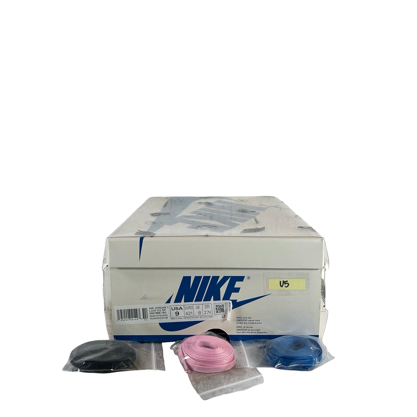 DM7866 140 Jordan 1 Retro Low OG SP Fragment x Travis Scott [USED] - 9 M (Used5)