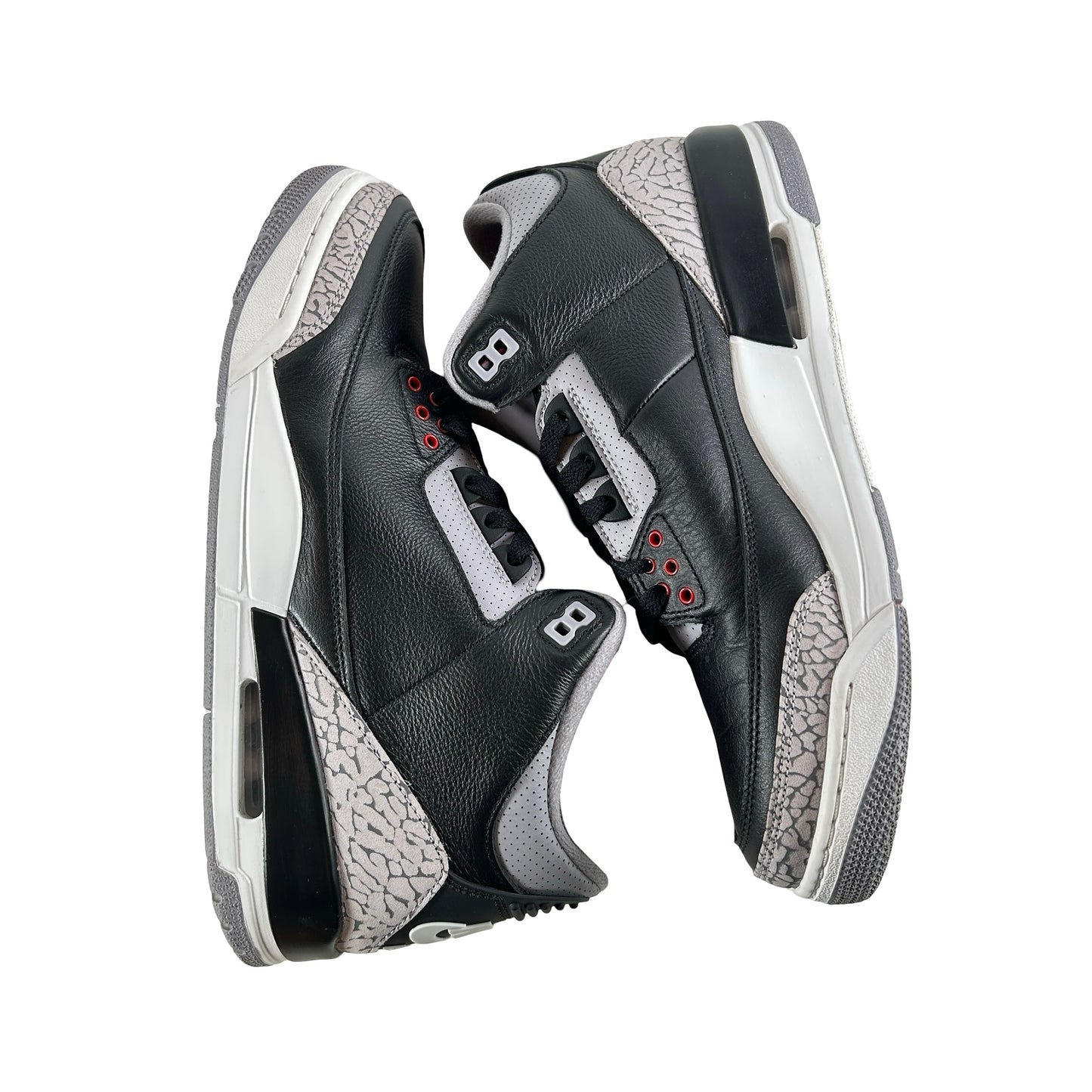 DN3707 010 Jordan 3 Retro OG Black Cement (2024) [USED] - 11 M (Used13)