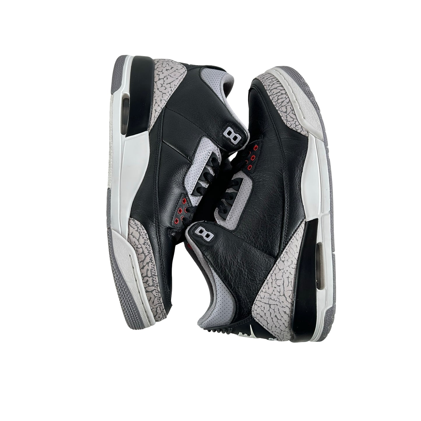 DN3707 010 Jordan 3 Retro OG Black Cement (2024) [USED] - 11 M (Used13)