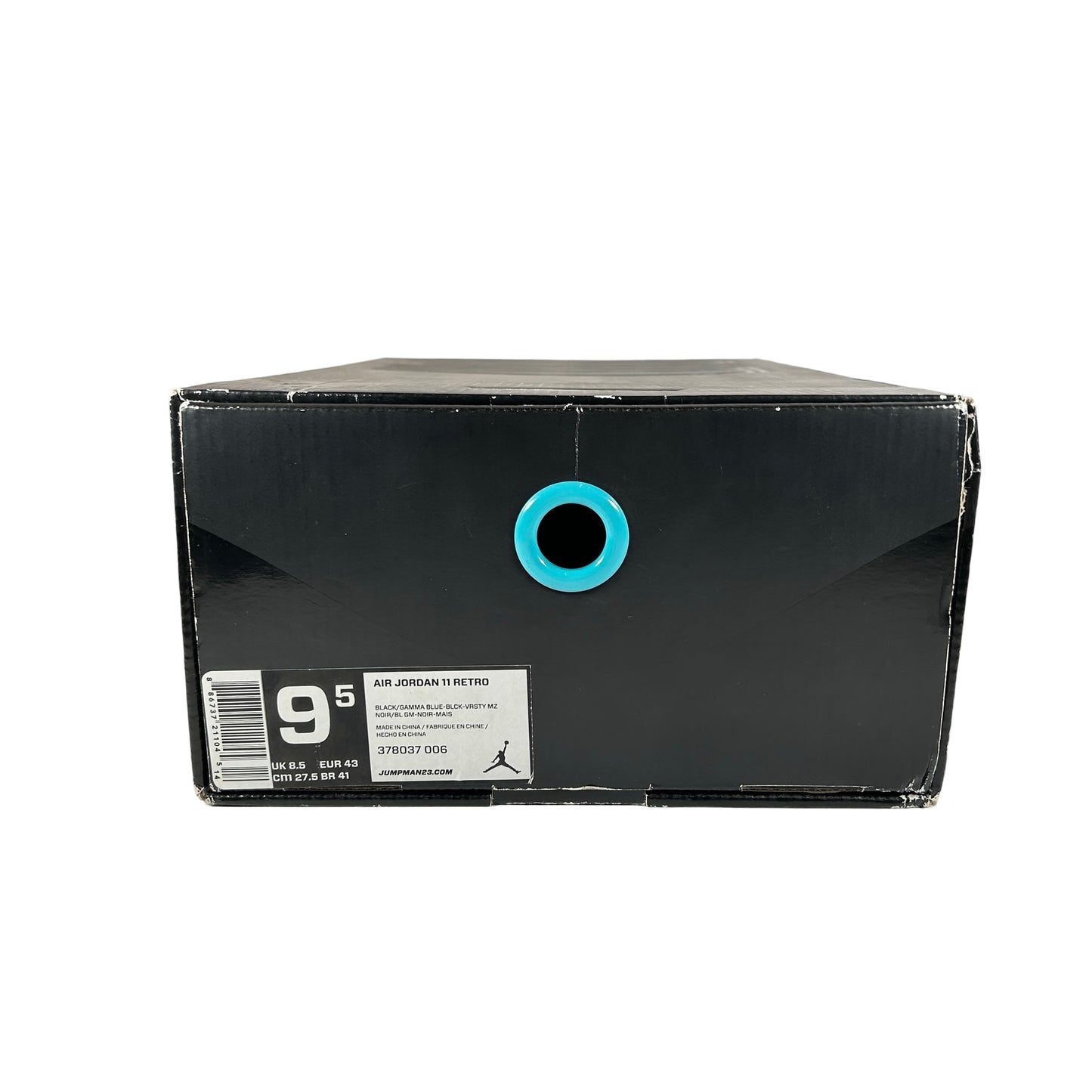 378037 006 Jordan 11 Retro Gamma Blue [USED] - 9.5 M (Used)