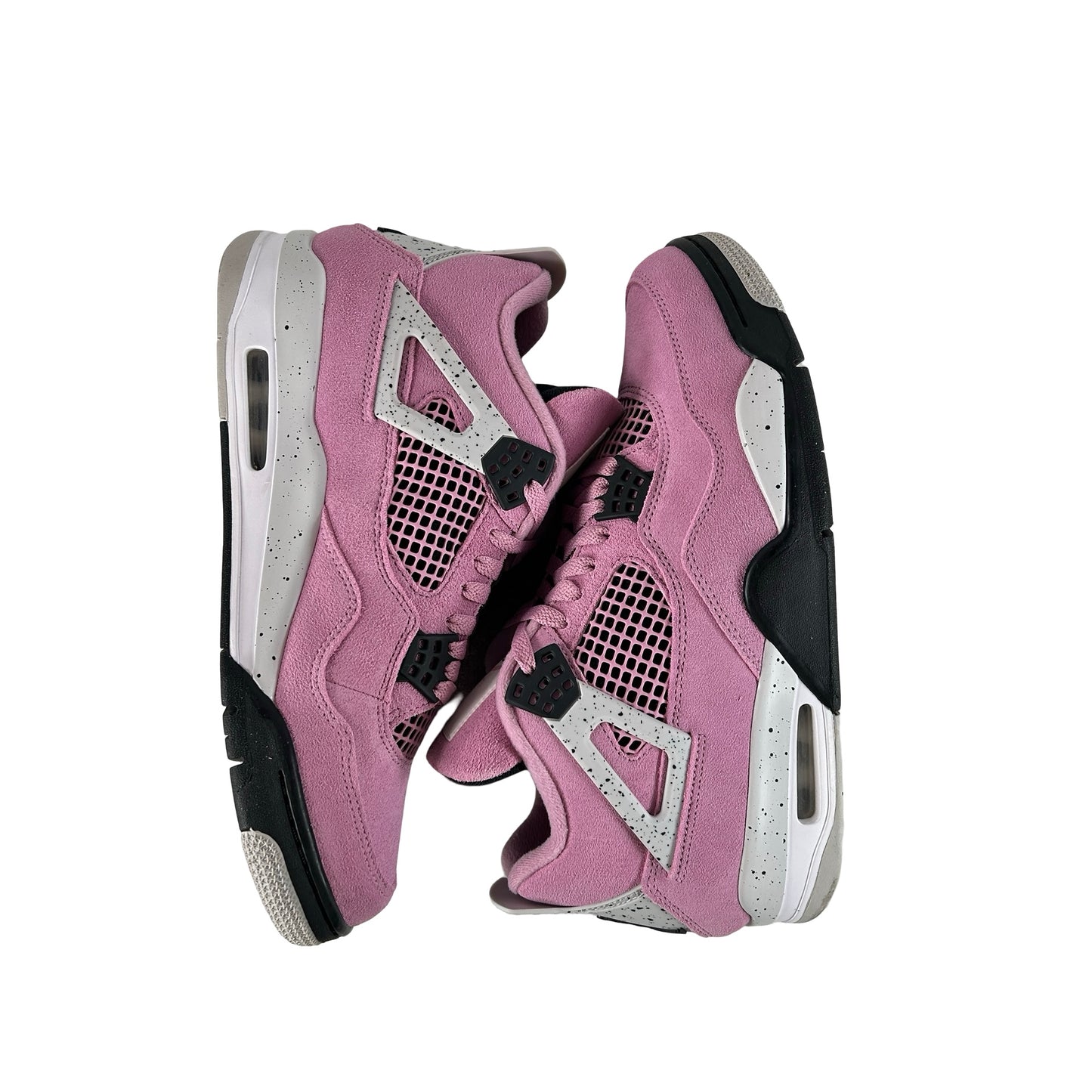 AQ9129 501 Jordan 4 Retro Orchid (Women's) [USED] - 12 W (Used2)