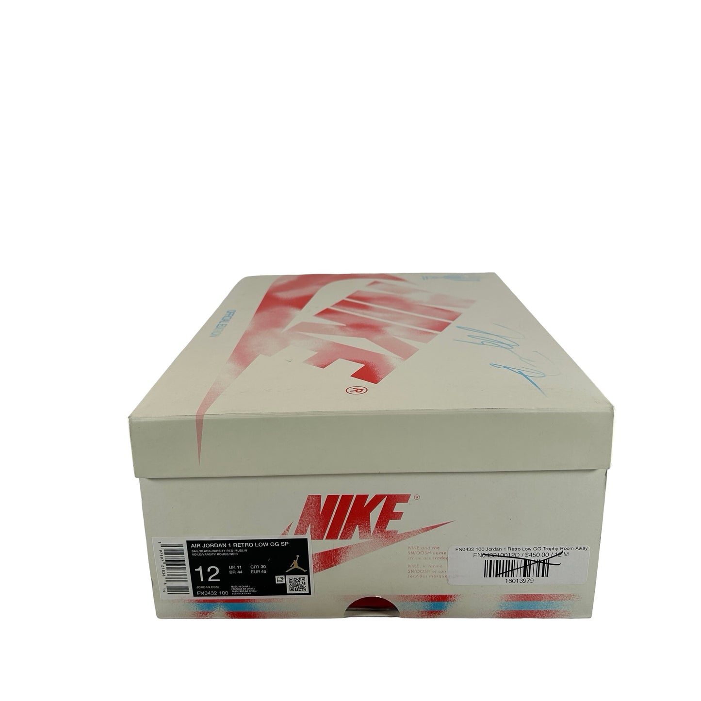 FN0432 100 Jordan 1 Retro Low OG Trophy Room Away [USED] - 12 M (Used)