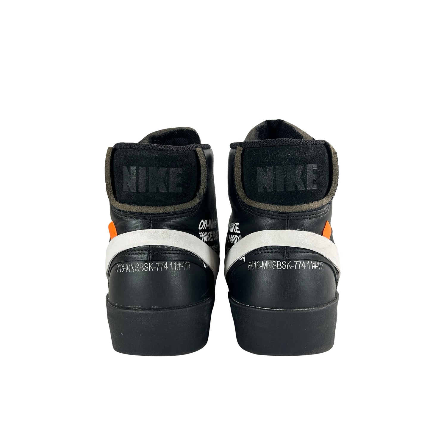 AA3832 001 Nike Blazer Off-White Black [USED] - 11 M (Used) (No Box)