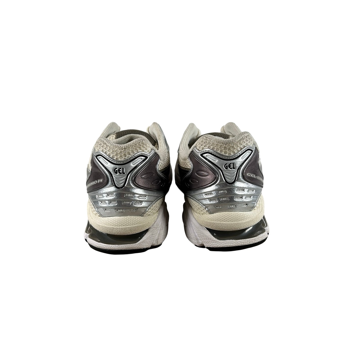 1201A019 108 ASICS Gel-Kayano 14 Cream Black Metallic Plum [USED] - 9 M (Used5)