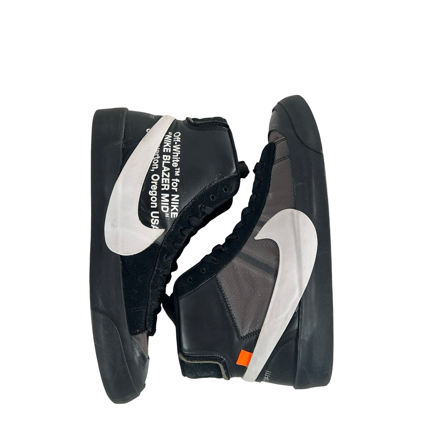 AA3832 001 Nike Blazer Off-White Black [USED] - 11 M (Used) (No Box)
