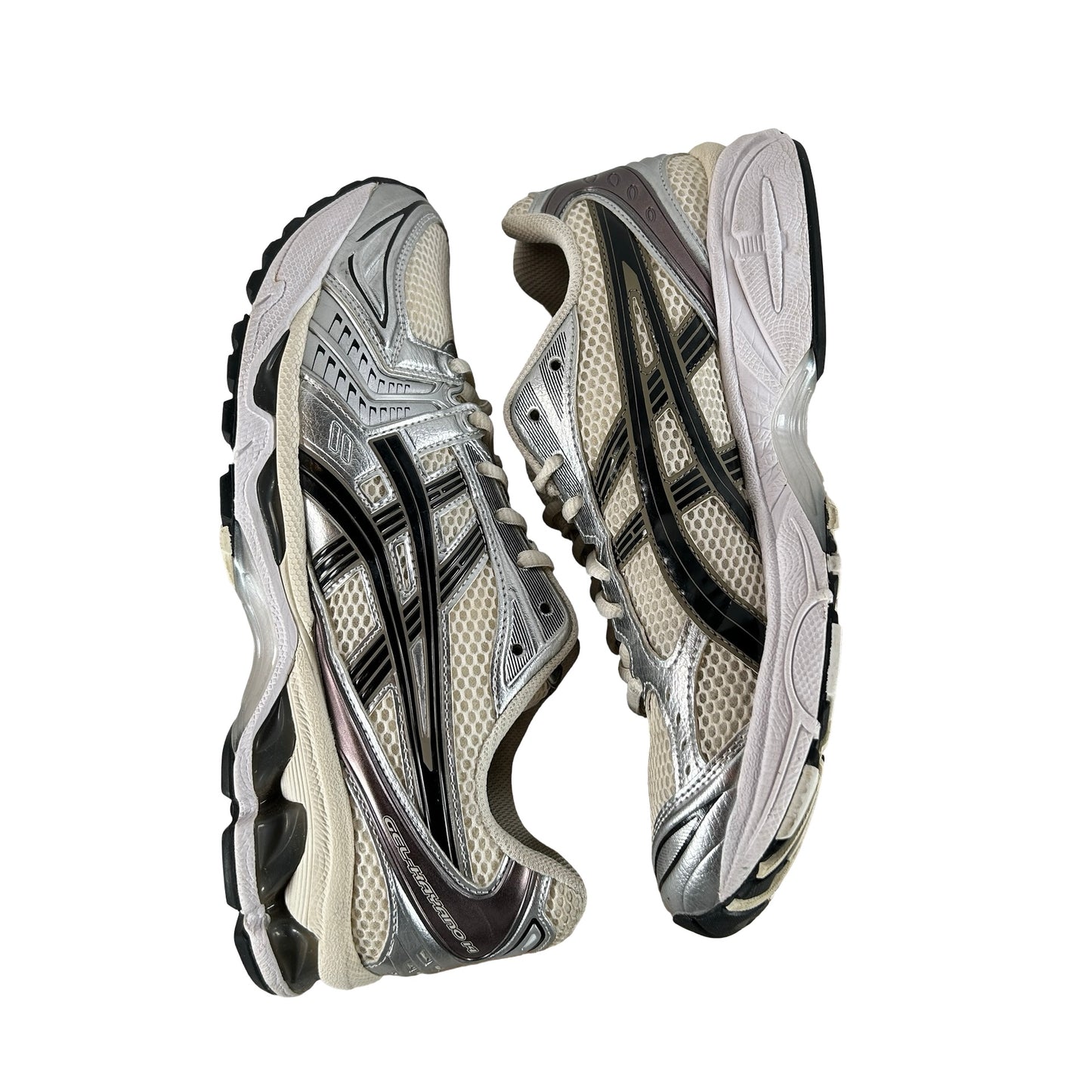 1201A019 108 ASICS Gel-Kayano 14 Cream Black Metallic Plum [USED] - 9 M (Used5)