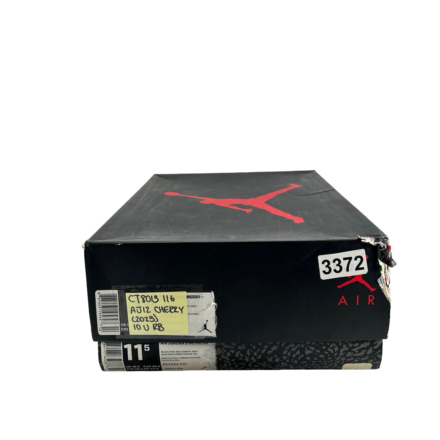 CT8013 116 Jordan 12 Retro Cherry (2023) [USED] - 10 M (Used) (Replace Box)