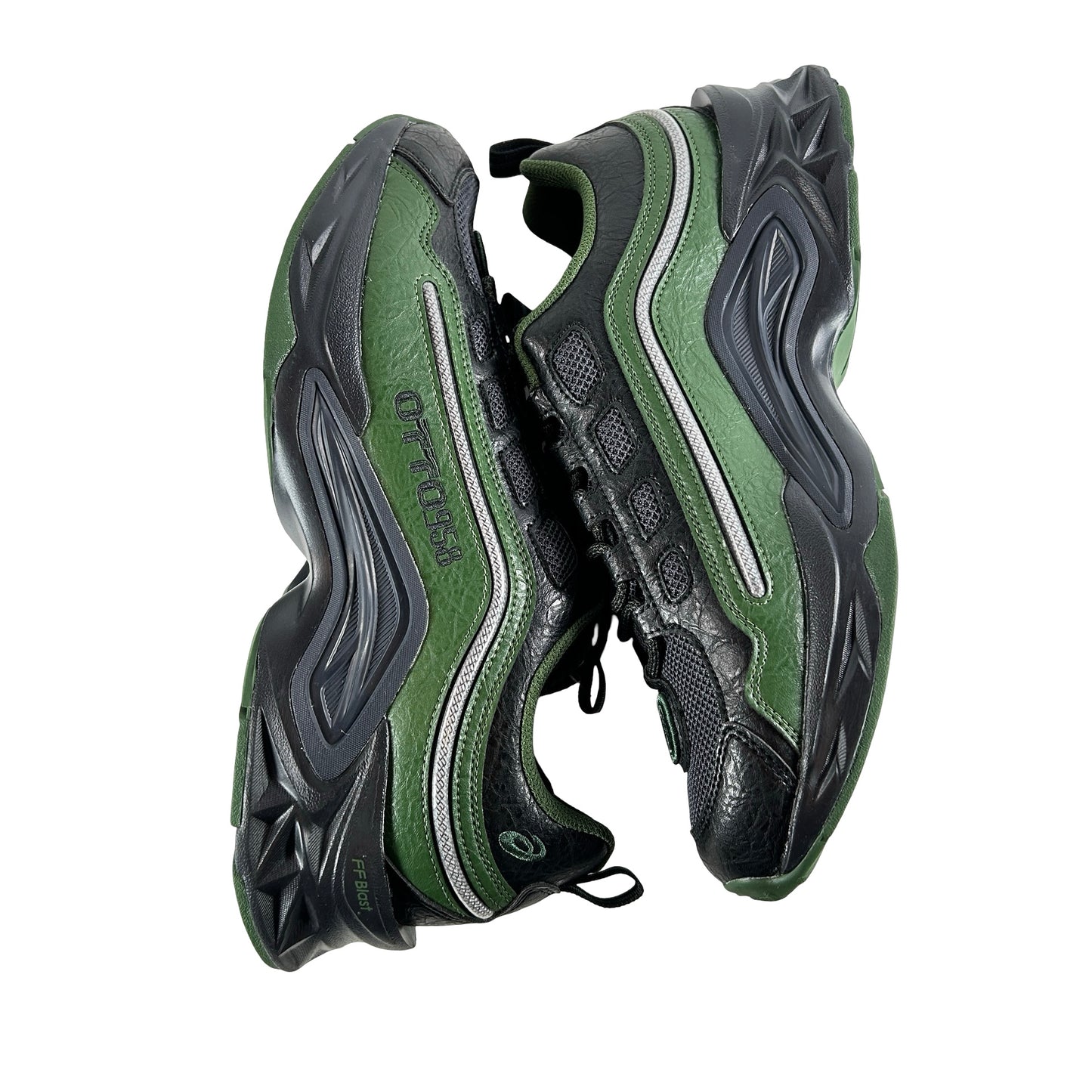 1203A643 020 ASICS Protoblast OTTO 958 Green Black [USED] - 11 M (VNDS)
