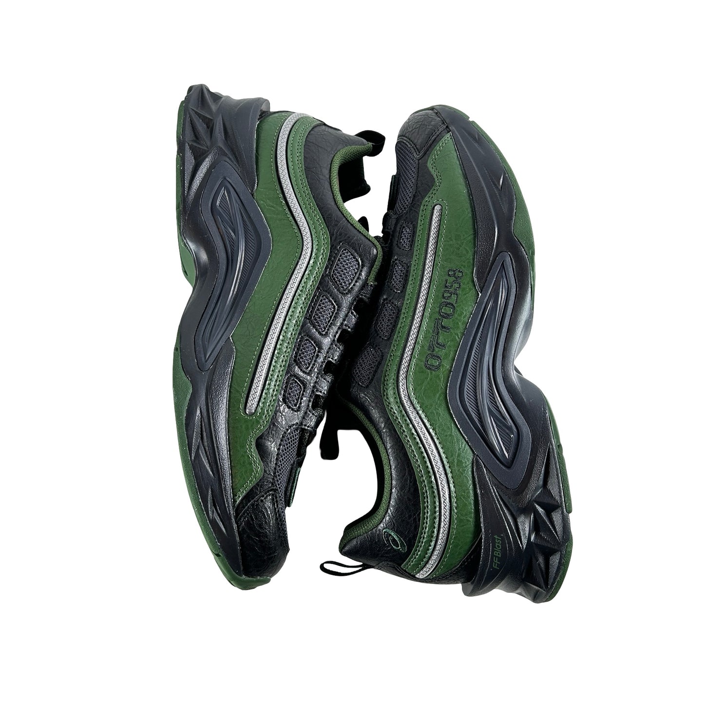 1203A643 020 ASICS Protoblast OTTO 958 Green Black [USED] - 11 M (VNDS)