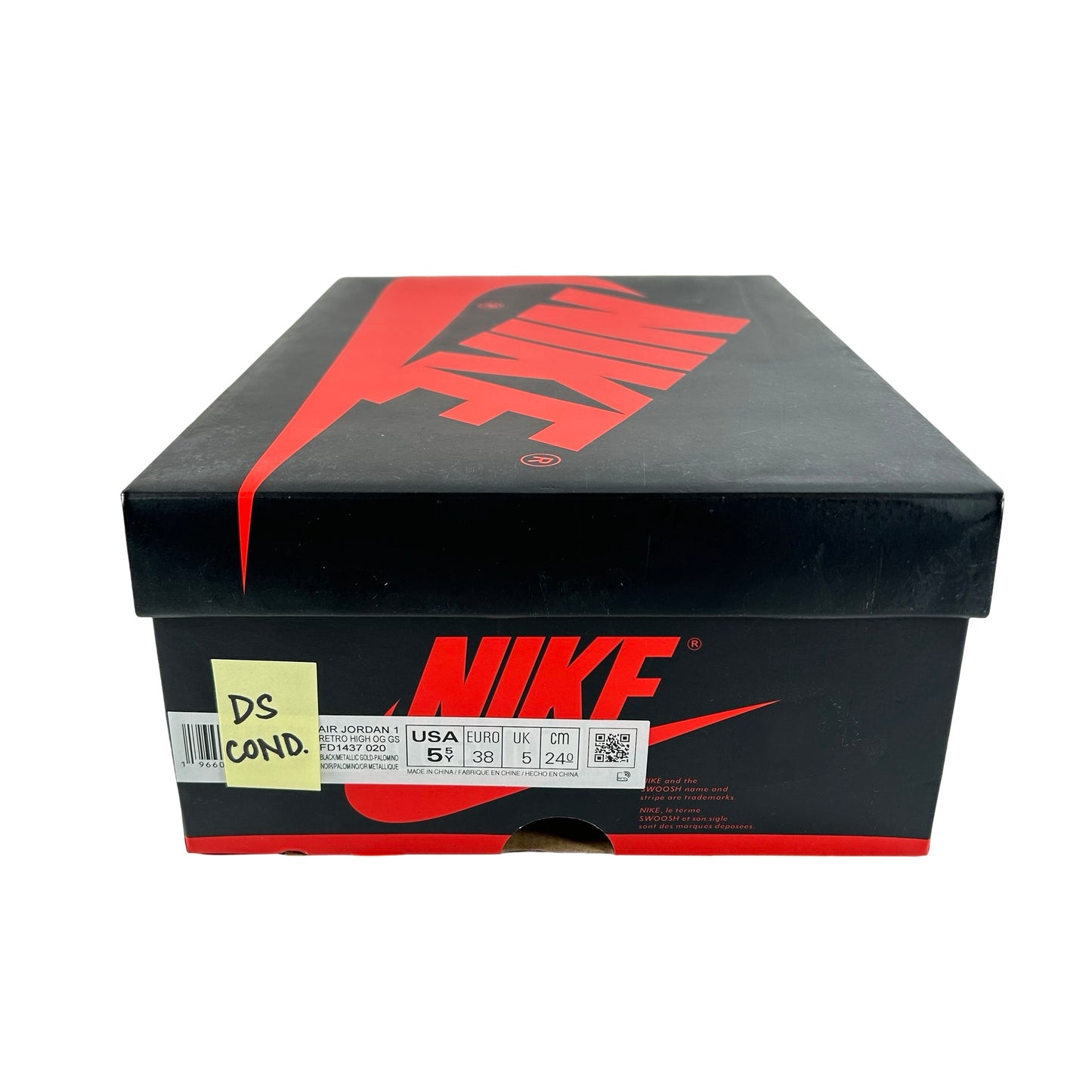 FD1437 020 Jordan 1 Retro High OG Palomino (GS) [CONDITIONAL] - 5.5 Y (Heel Tabs Scuffed)