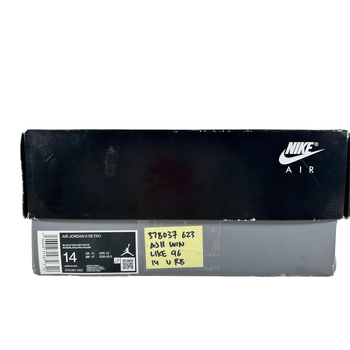 378037 623 Jordan 11 Retro Win Like 96 [USED] - 14 M (Used) (Replace Box)