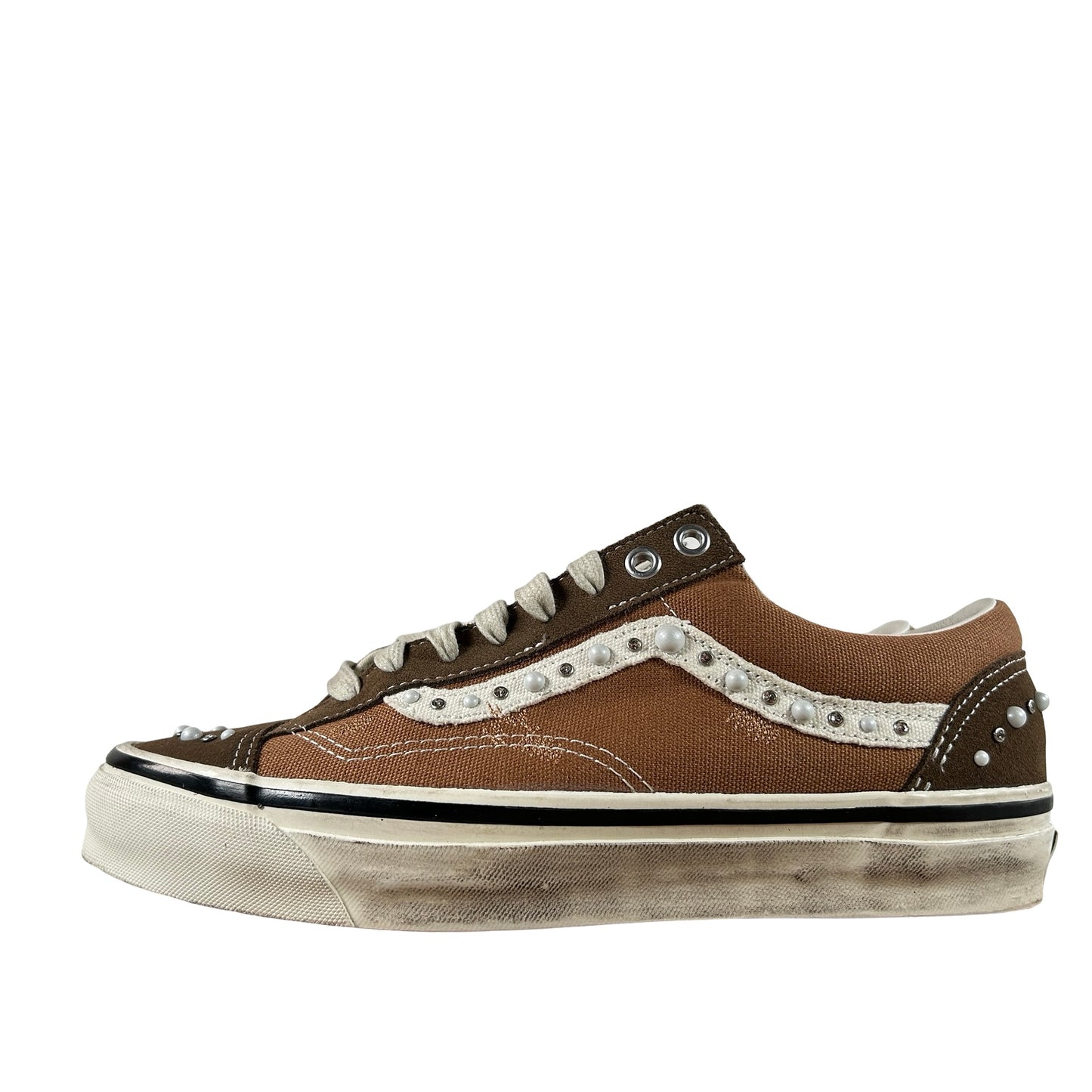 VN000E8VFST Vans LX Old Skool 36 Pearlized Pack Vintage Cocoa Brown [USED] - 8 M (Used2)