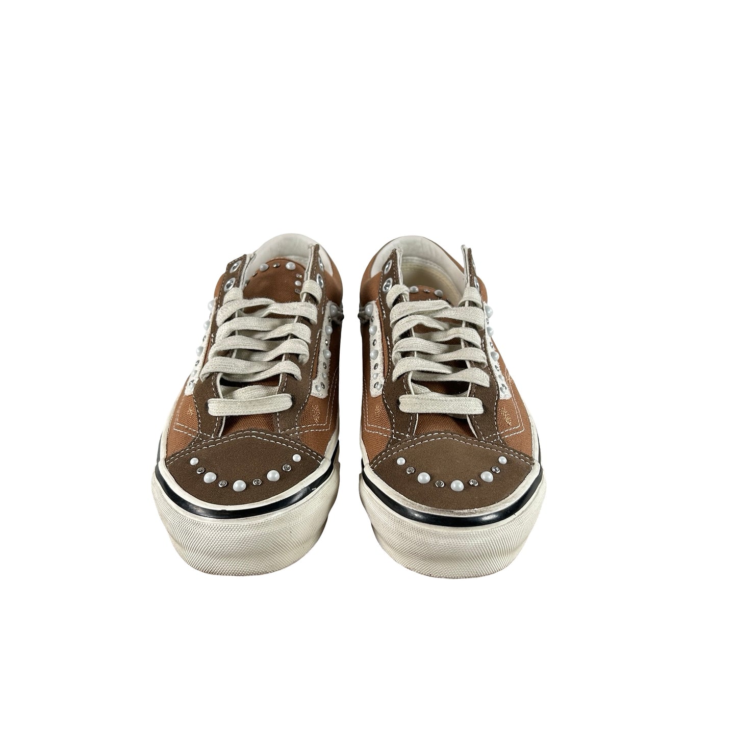 VN000E8VFST Vans LX Old Skool 36 Pearlized Pack Vintage Cocoa Brown [USED] - 8 M (Used2)