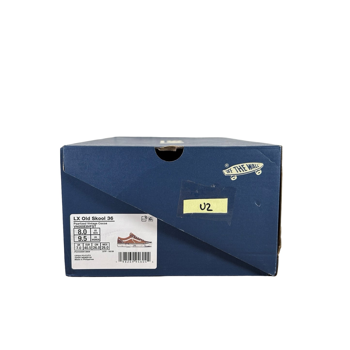 VN000E8VFST Vans LX Old Skool 36 Pearlized Pack Vintage Cocoa Brown [USED] - 8 M (Used2)