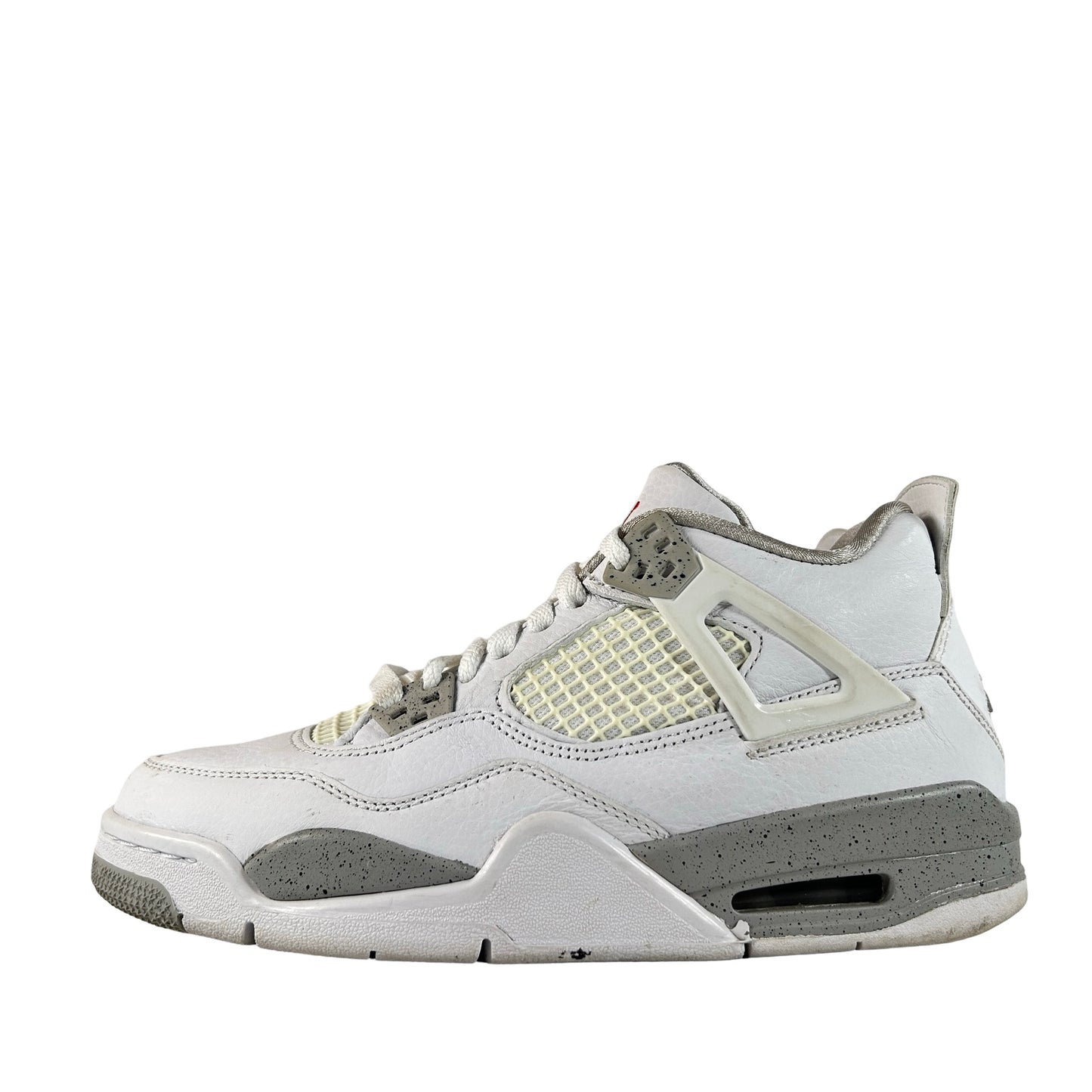 DJ4699 100 Jordan 4 Retro White Oreo (2021) (GS) [USED] - 5.5 Y (Used)