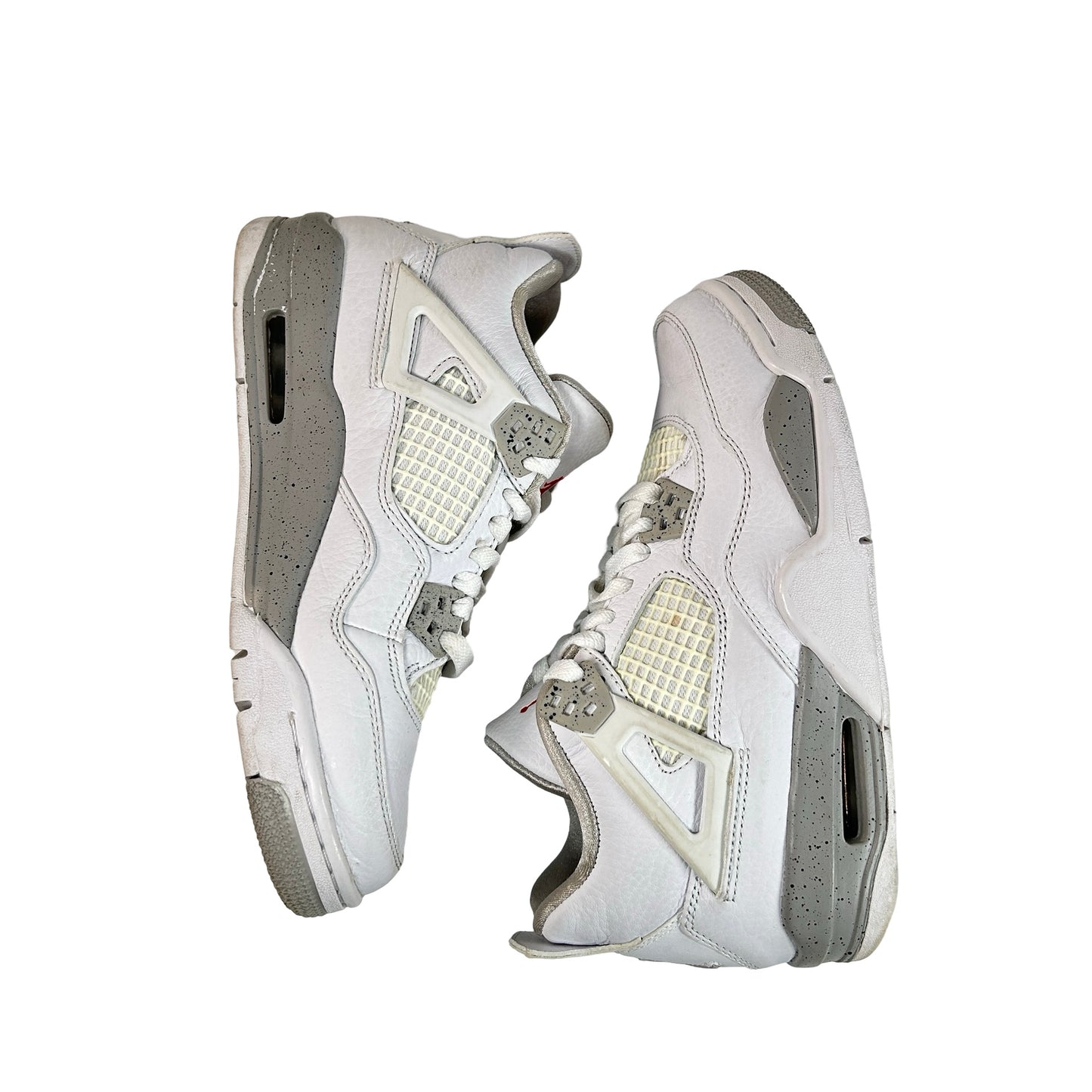 DJ4699 100 Jordan 4 Retro White Oreo (2021) (GS) [USED] - 5.5 Y (Used)