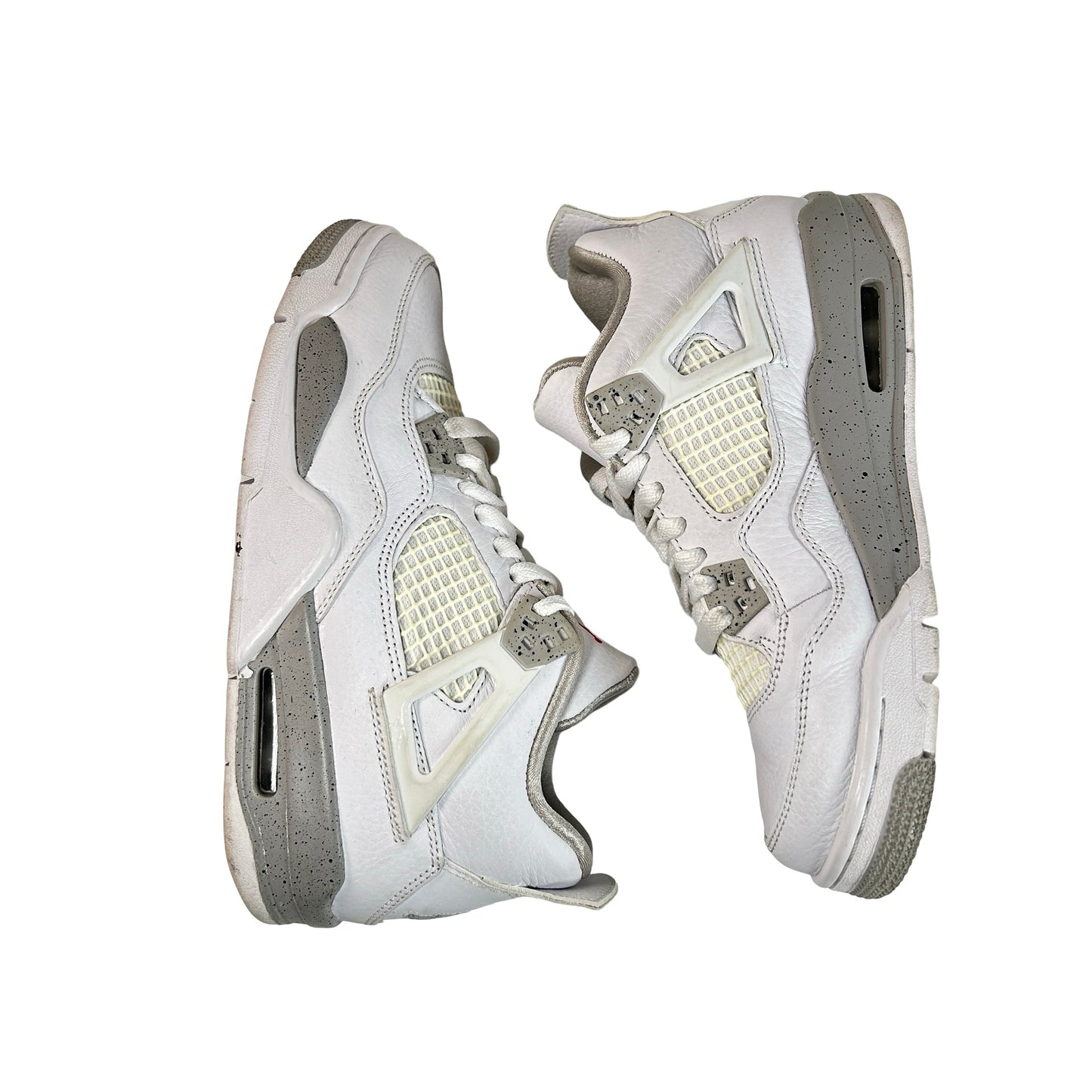 DJ4699 100 Jordan 4 Retro White Oreo (2021) (GS) [USED] - 5.5 Y (Used)