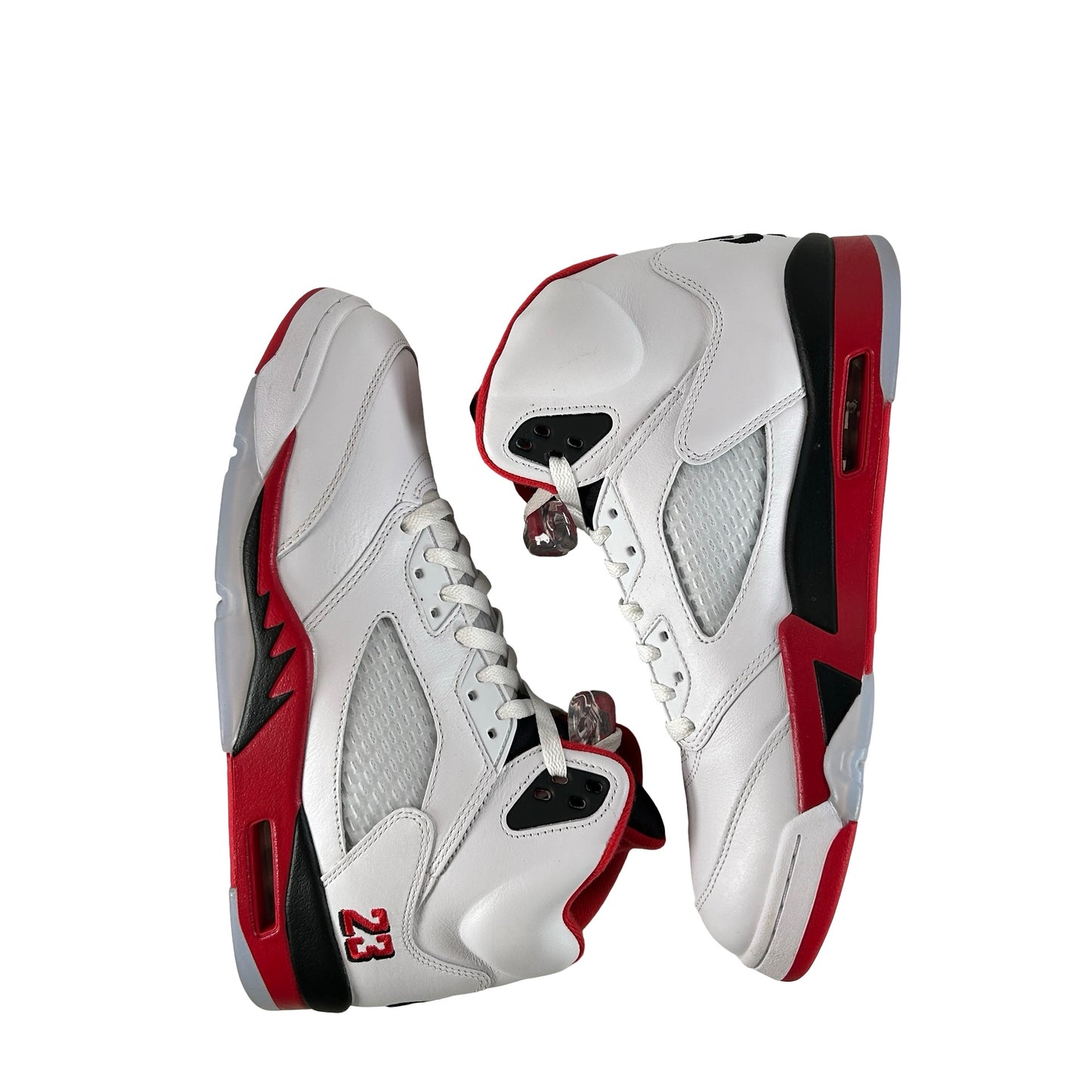 HQ7978 101 Jordan 5 Retro Fire Red Black Tongue (2025) [USED] - 10.5 M (Used2)