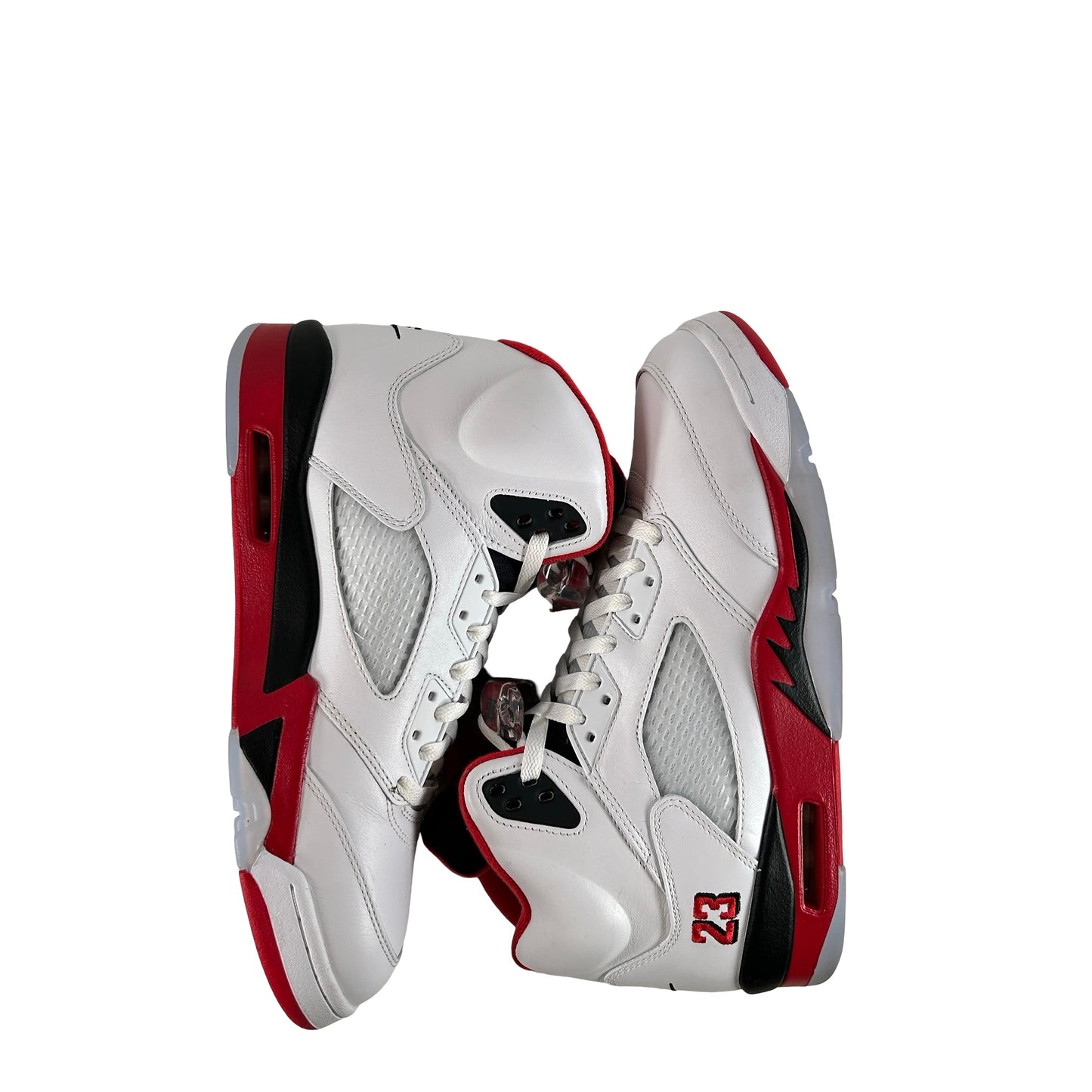 HQ7978 101 Jordan 5 Retro Fire Red Black Tongue (2025) [USED] - 10.5 M (Used2)