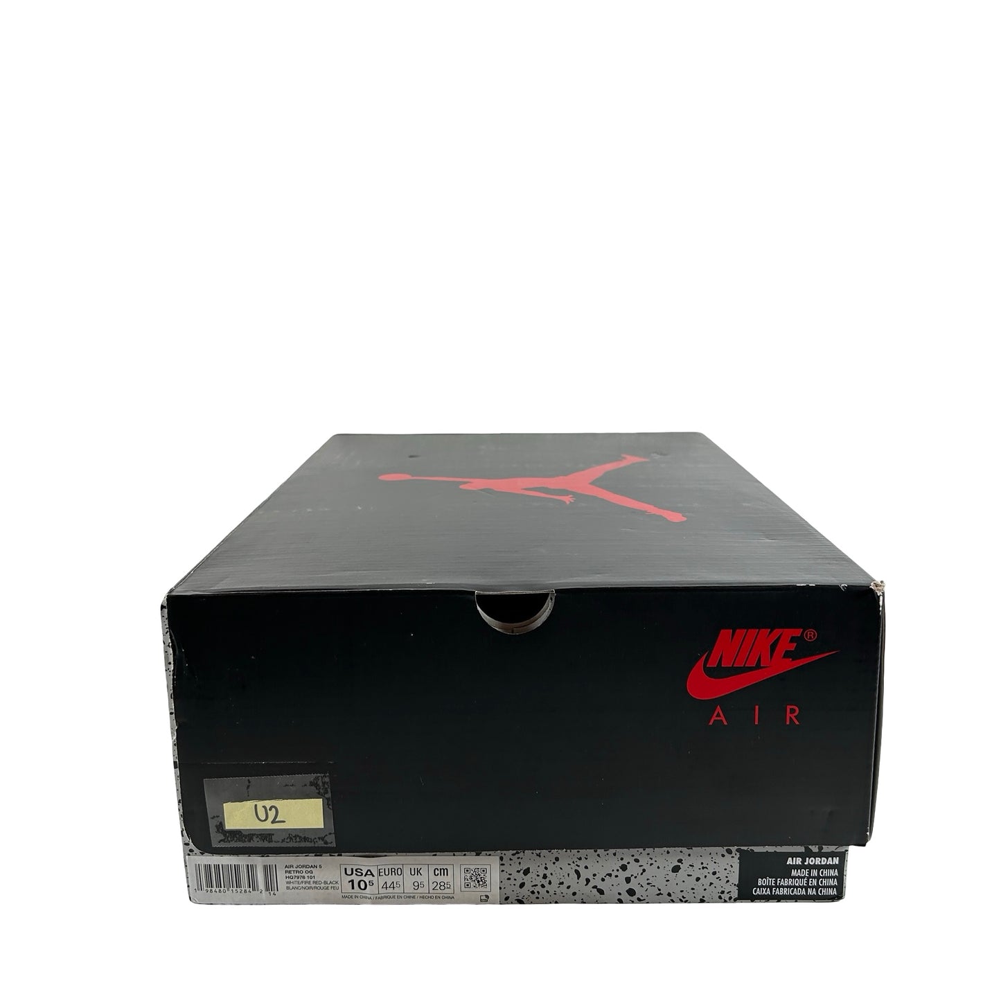 HQ7978 101 Jordan 5 Retro Fire Red Black Tongue (2025) [USED] - 10.5 M (Used2)