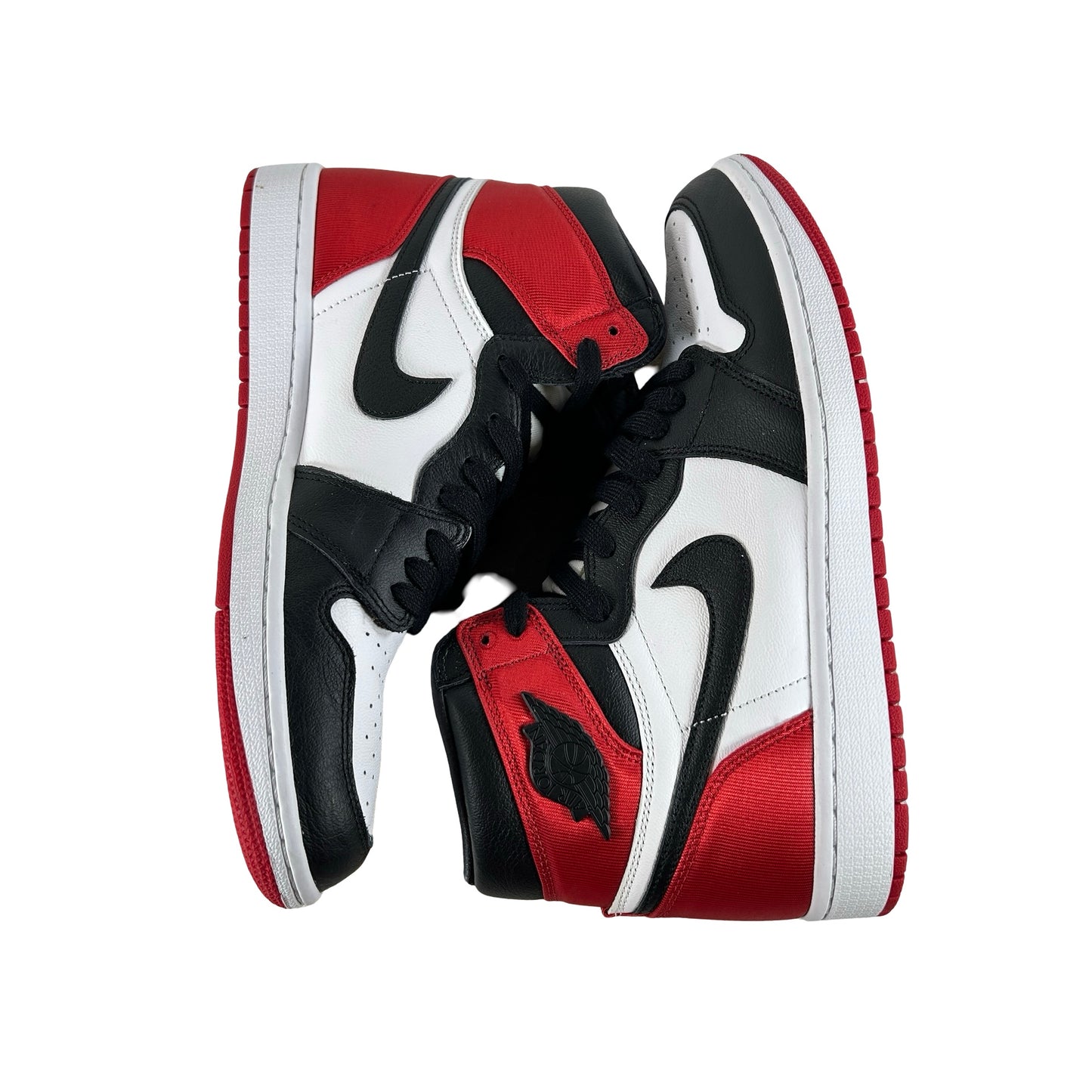 CD0461 016 AJ1 Satin Black Toe [USED] - 11 W (Used4)