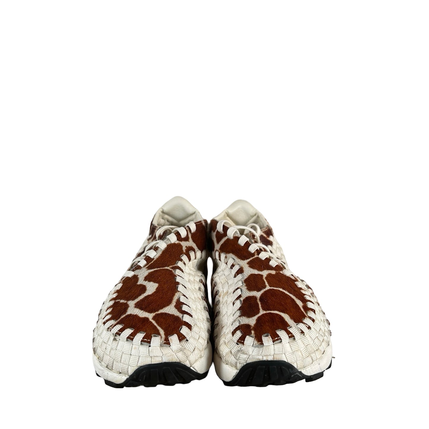 FB1959 100 Nike Air Footscape Woven Cow Print (Women's) [USED] - 8.5 W (Used) (No Box)