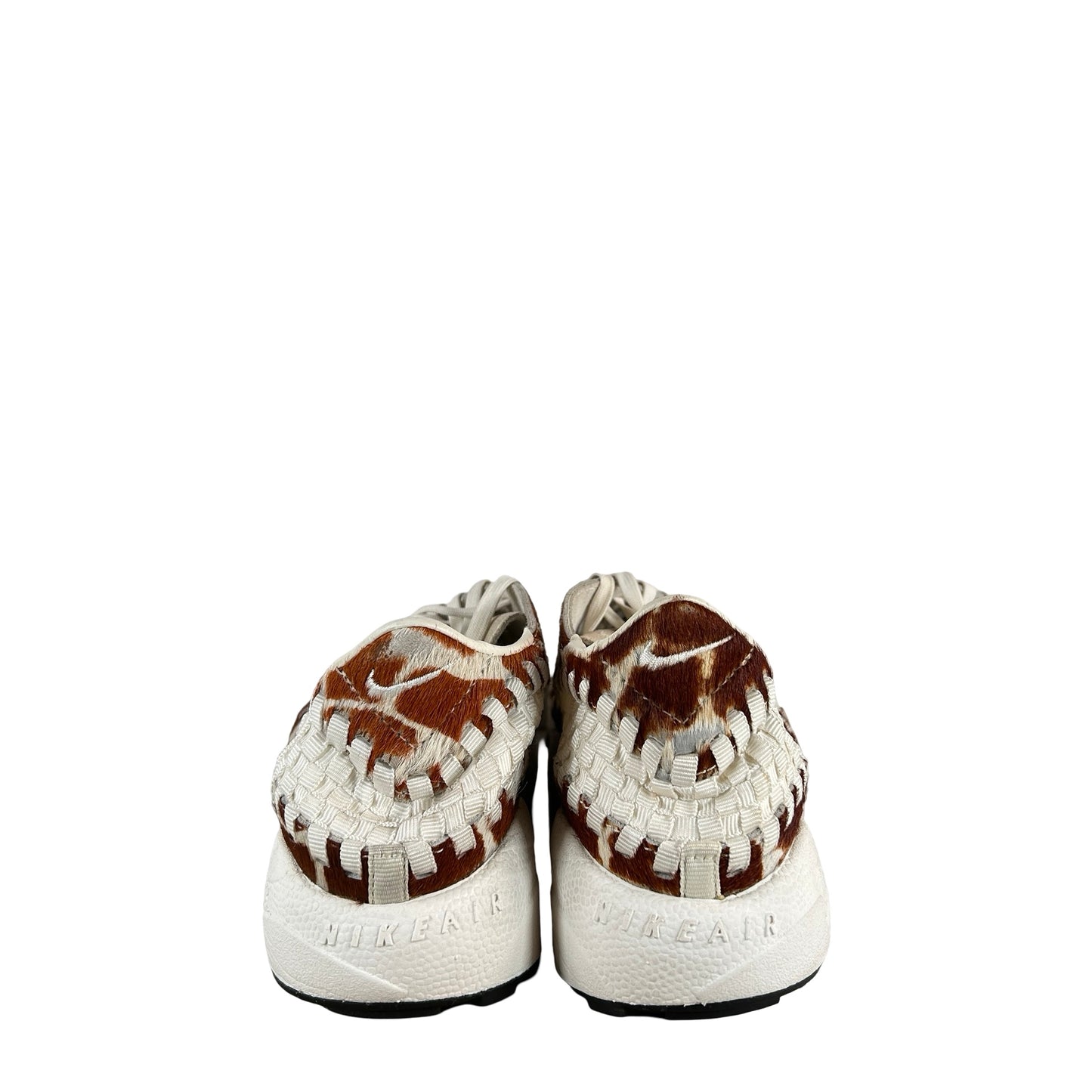 FB1959 100 Nike Air Footscape Woven Cow Print (Women's) [USED] - 8.5 W (Used) (No Box)